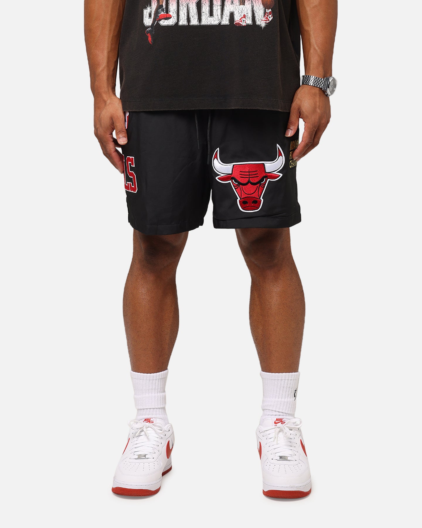 Pro Standard Chicago Bulls Classic Woven Shorts Black、mySite、zt4zffjzw