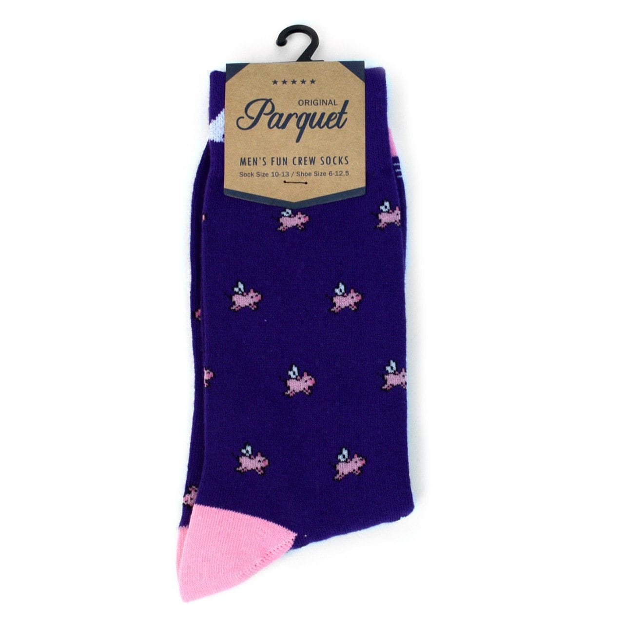 Men's Crew Socks-Pigs, Police, Camo, Dogs, CUTE!、mySite、g9winljtr
