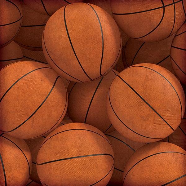  Scrapbook Paper - Basketballs、mySite、ghnorth