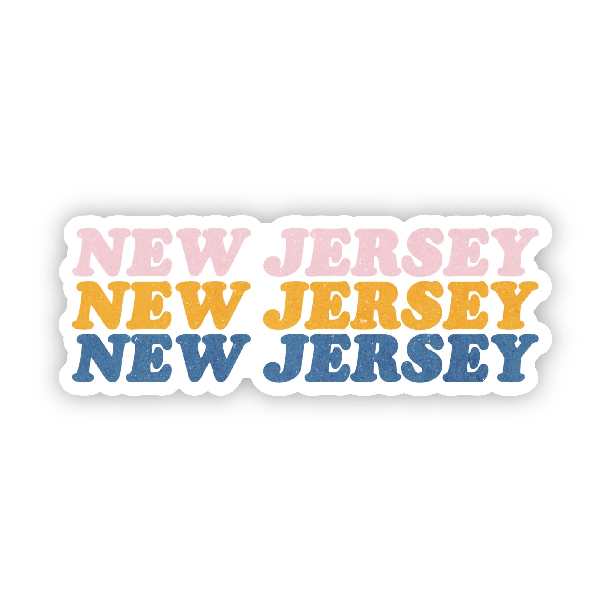  New Jersey Text Sticker、mySite、elrpsem3k