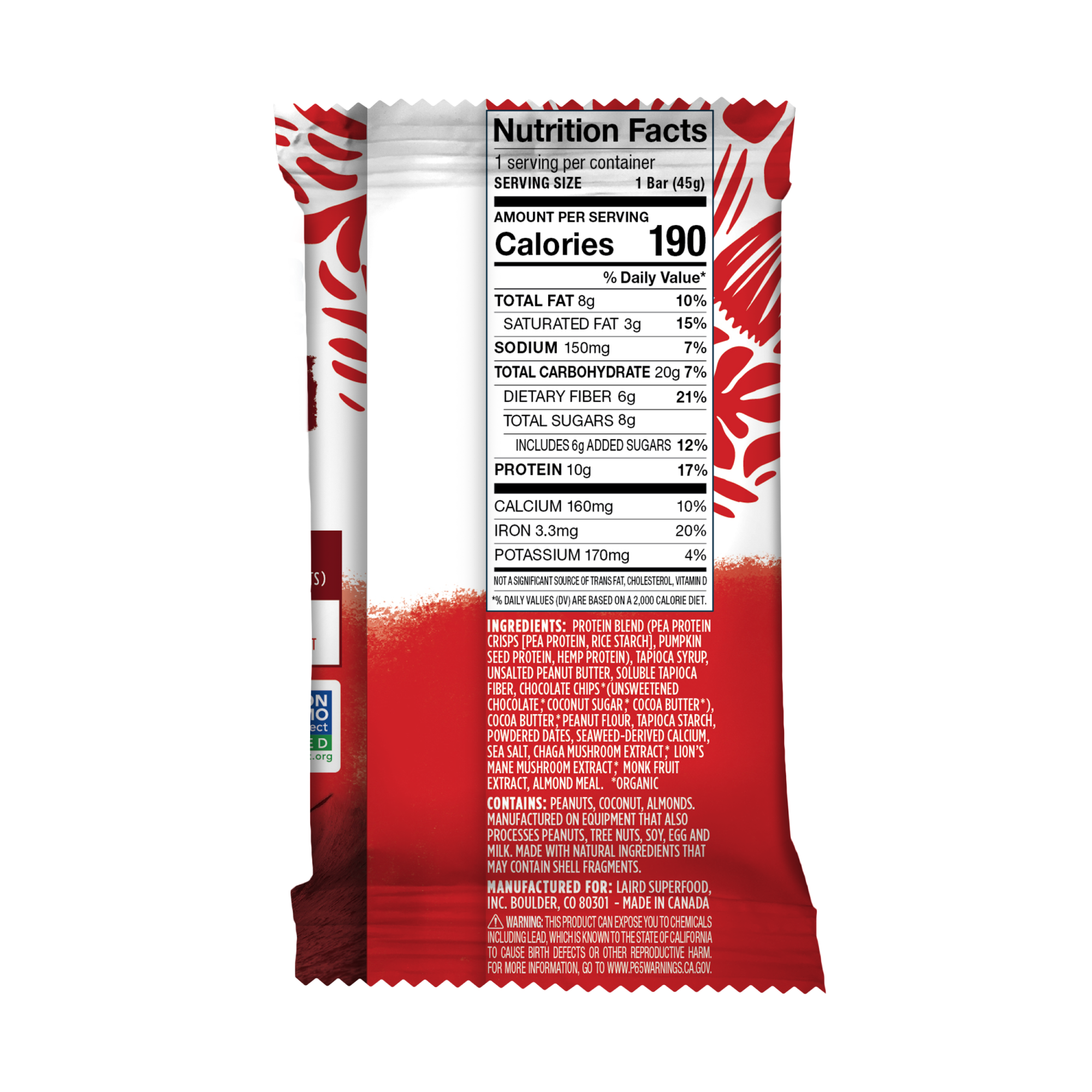 Peanut Butter Chocolate Chip Protein Bar (10pck)、mySite、gigharbornorthrealestate