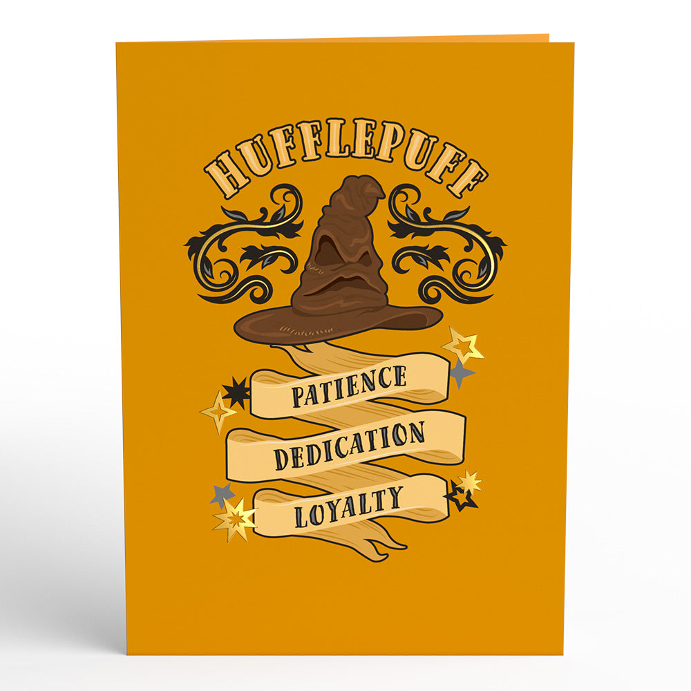 Harry Potter™ Hufflepuff™ Birthday Pop-Up Card、mySite、solidvoid