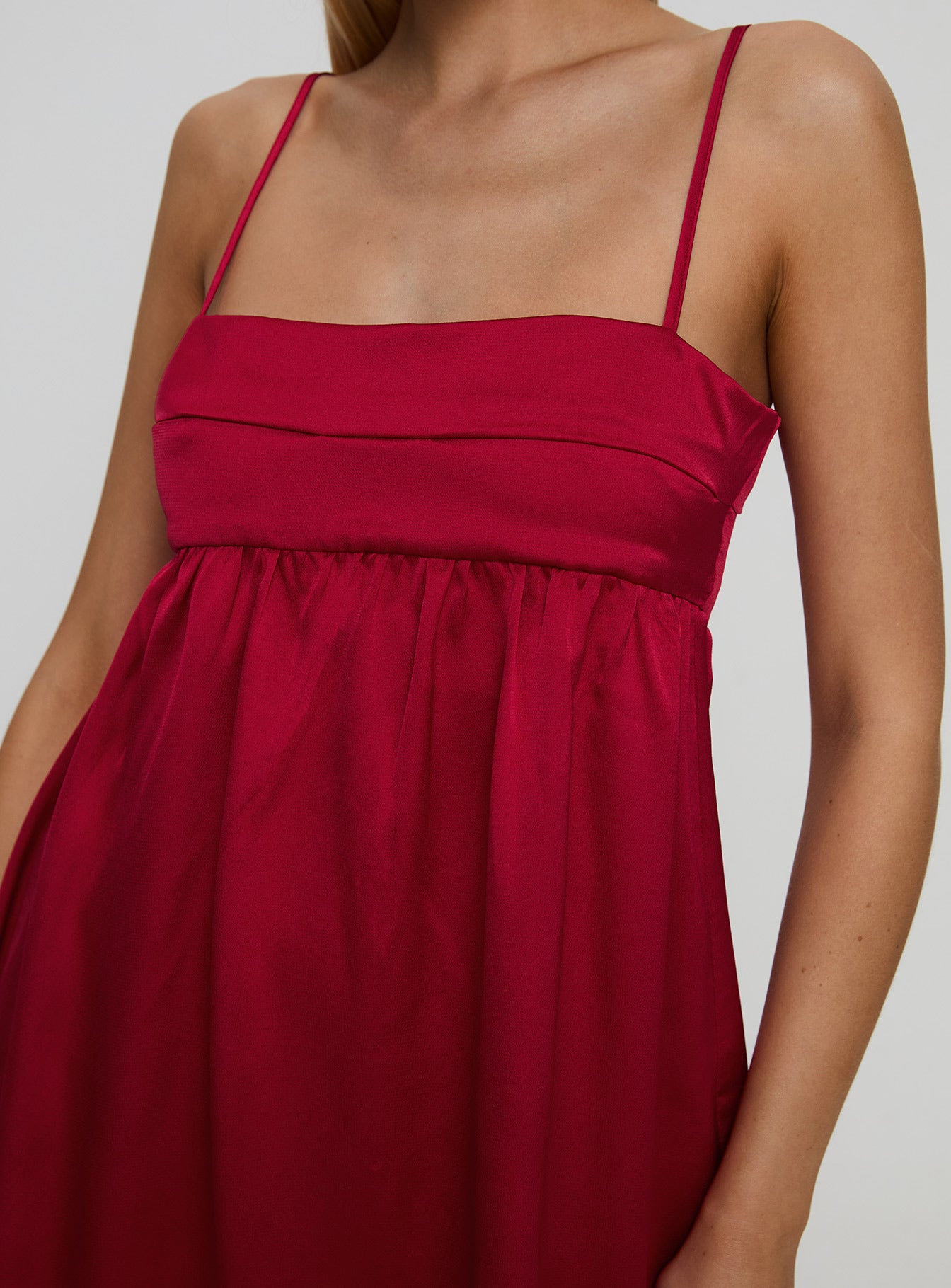 Ortega Mini Dress Red、mySite、solidvoid