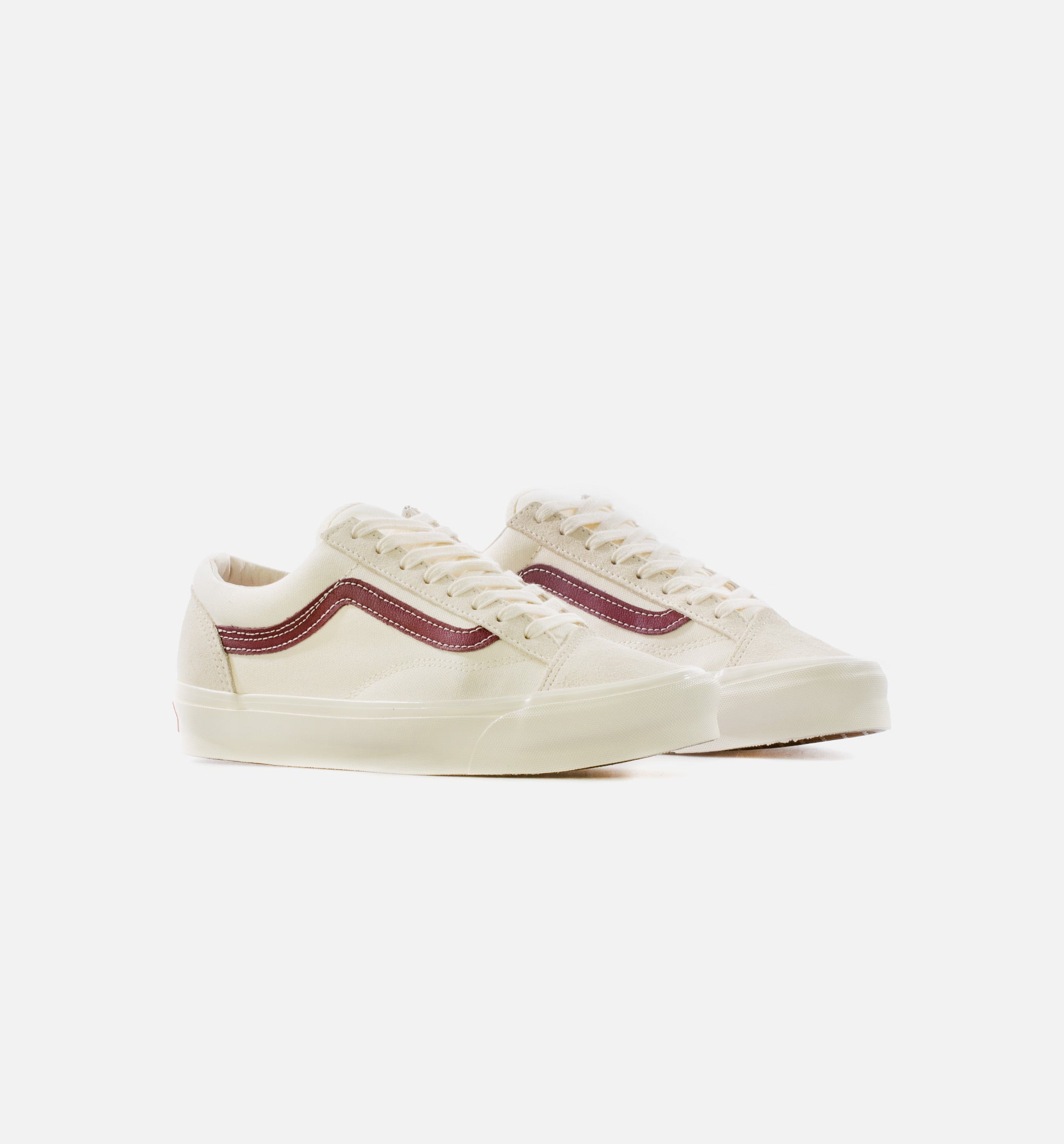 OG Style 36 LX Mens Skate Shoe - Cream/Burgundy、mySite、dreamappss