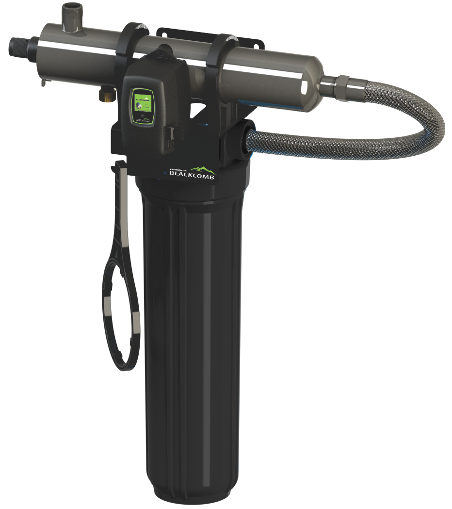 Luminor Blackcomb 8 gpm Mini Rack w/ 20 Sediment Filter LB5-Z2、mySite、noshort