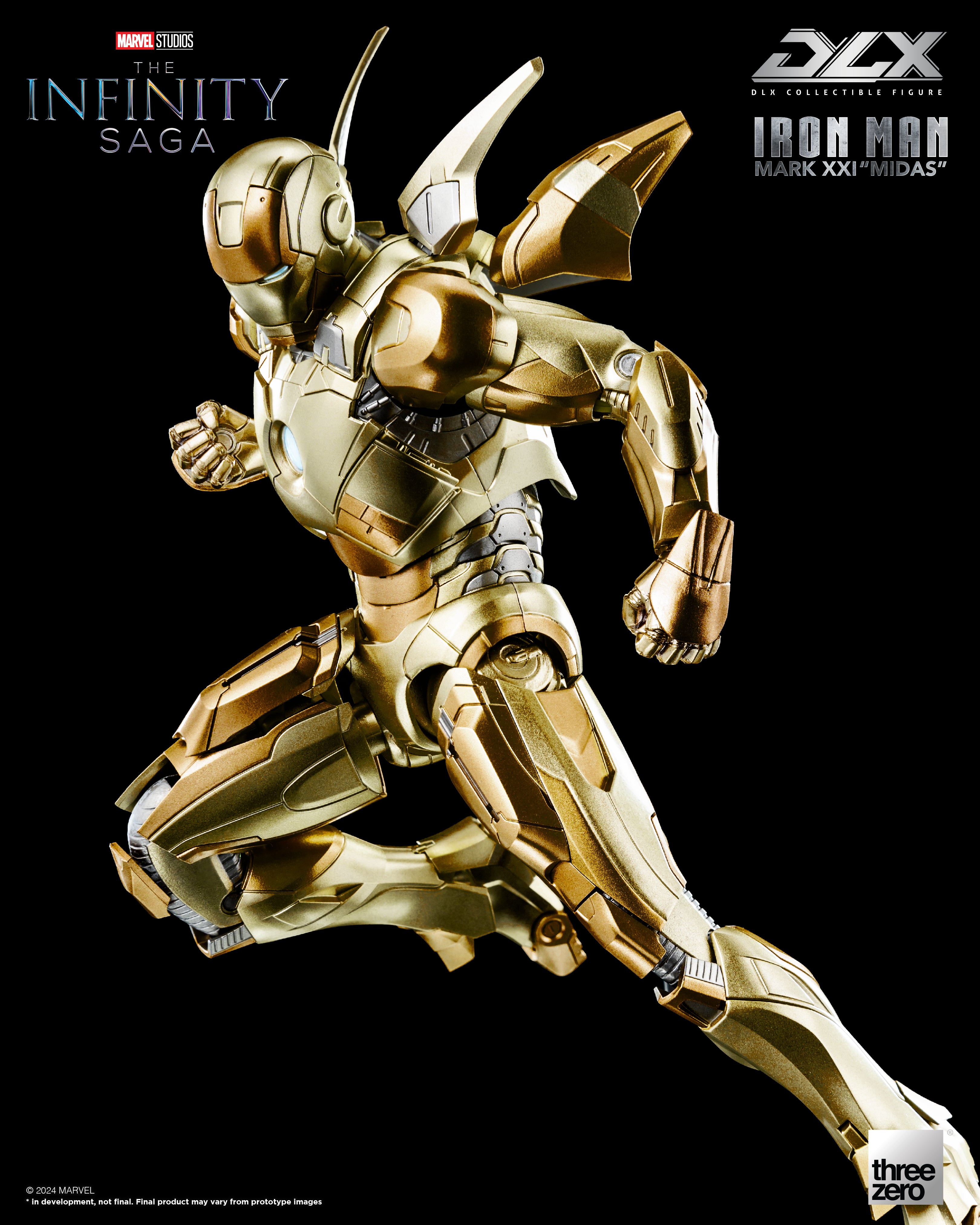 Threezero Avengers: The Infinity Saga DLX Iron Man Mark XXI Midas、mySite、hgirdovlk