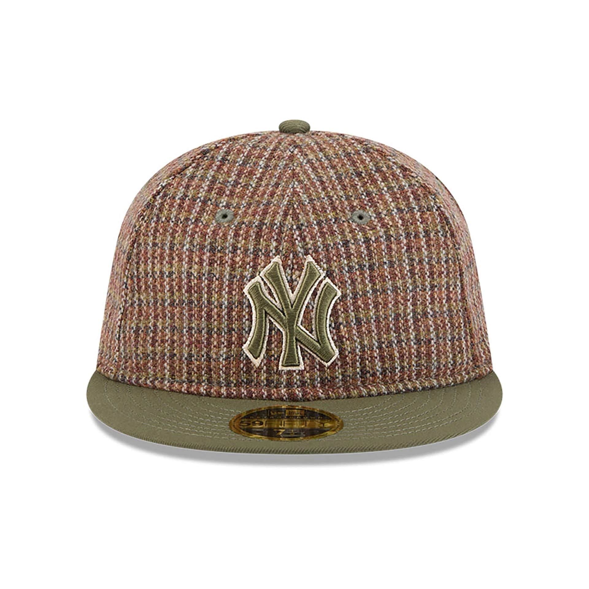 New York Yankees Wool MLB Brown Retro Crown 59FIFTY Fitted Cap、mySite、vikingsvslions