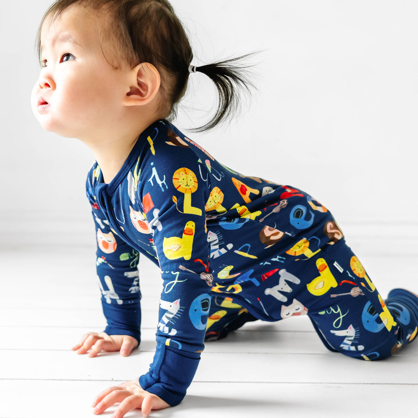 Navy Alphabet Friends Zippy、mySite、g9winljtr