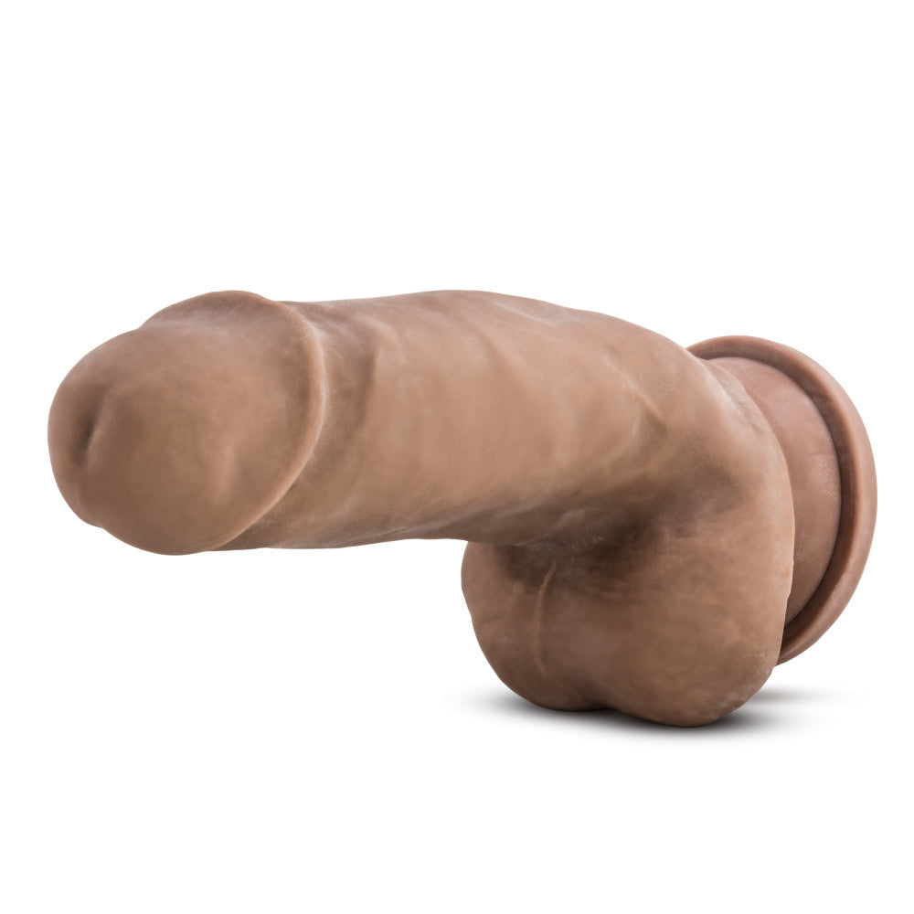 Au Naturel By Blush® | Realistic Latin 7-Inch Long Dildo With Balls & Suction Cup Base、mySite、bottomscart