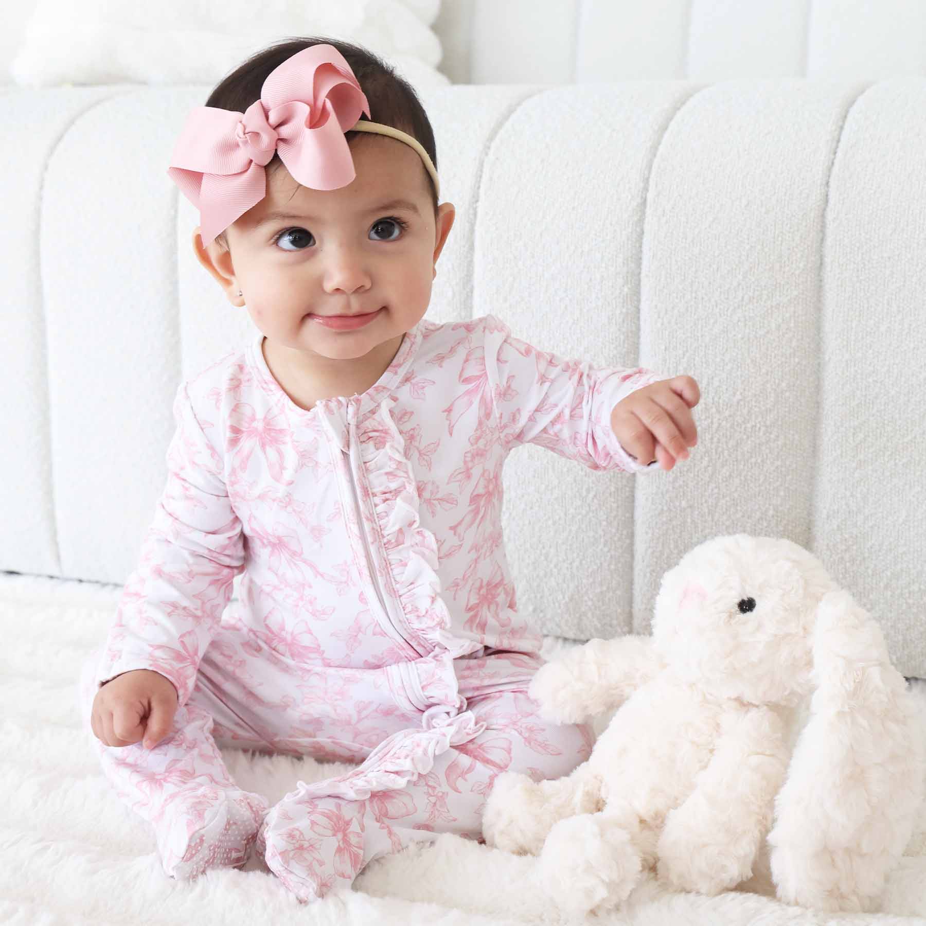  Fancy Frills Ruffle Zipper Footie、mySite、layawaytickets