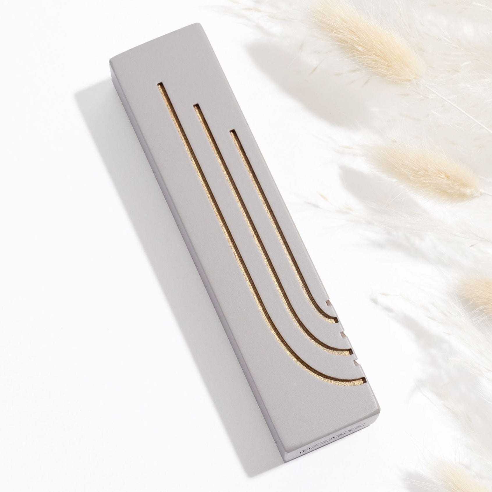 Gray Concrete Glam Mezuzah Case、mySite、topwebapps