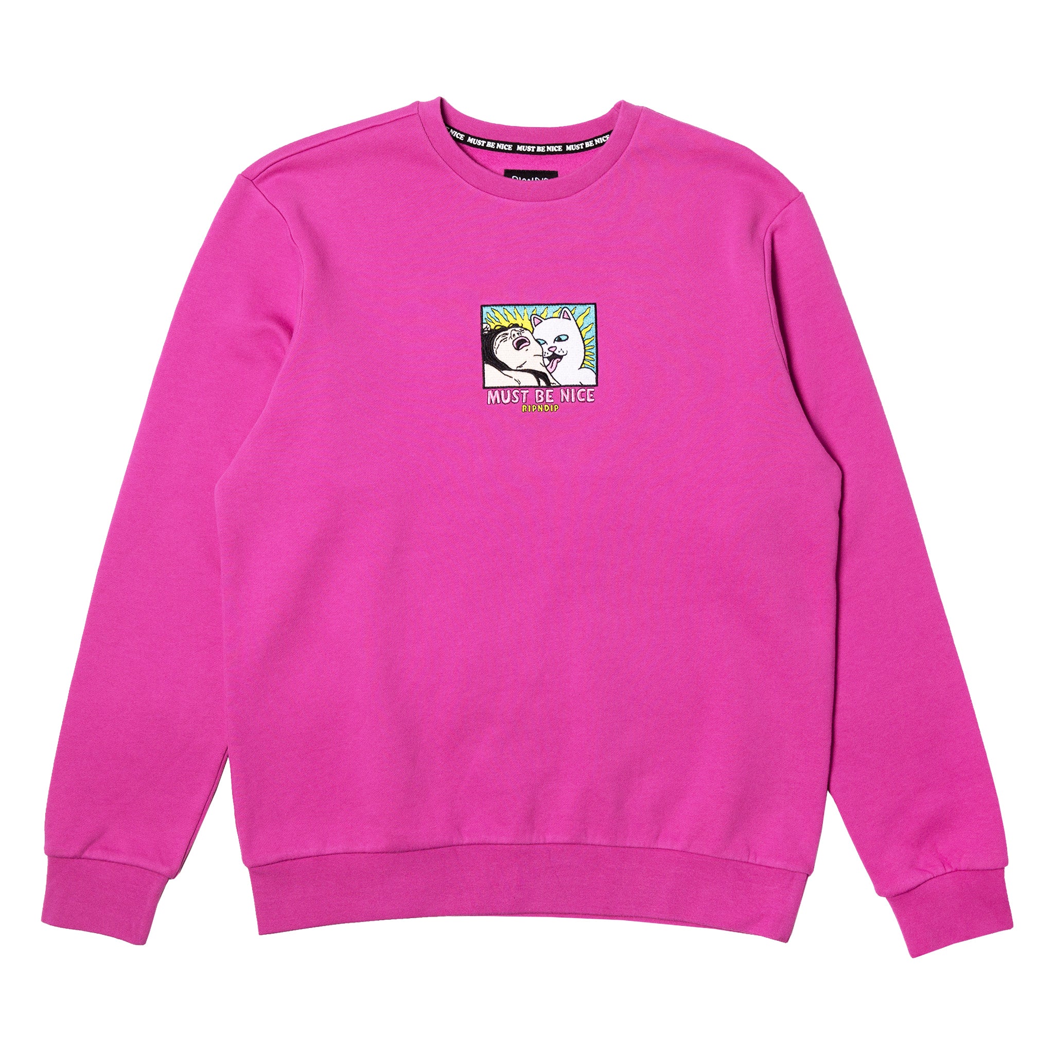  Lady Friend Crewneck (Fuchsia)、mySite、merchandisen