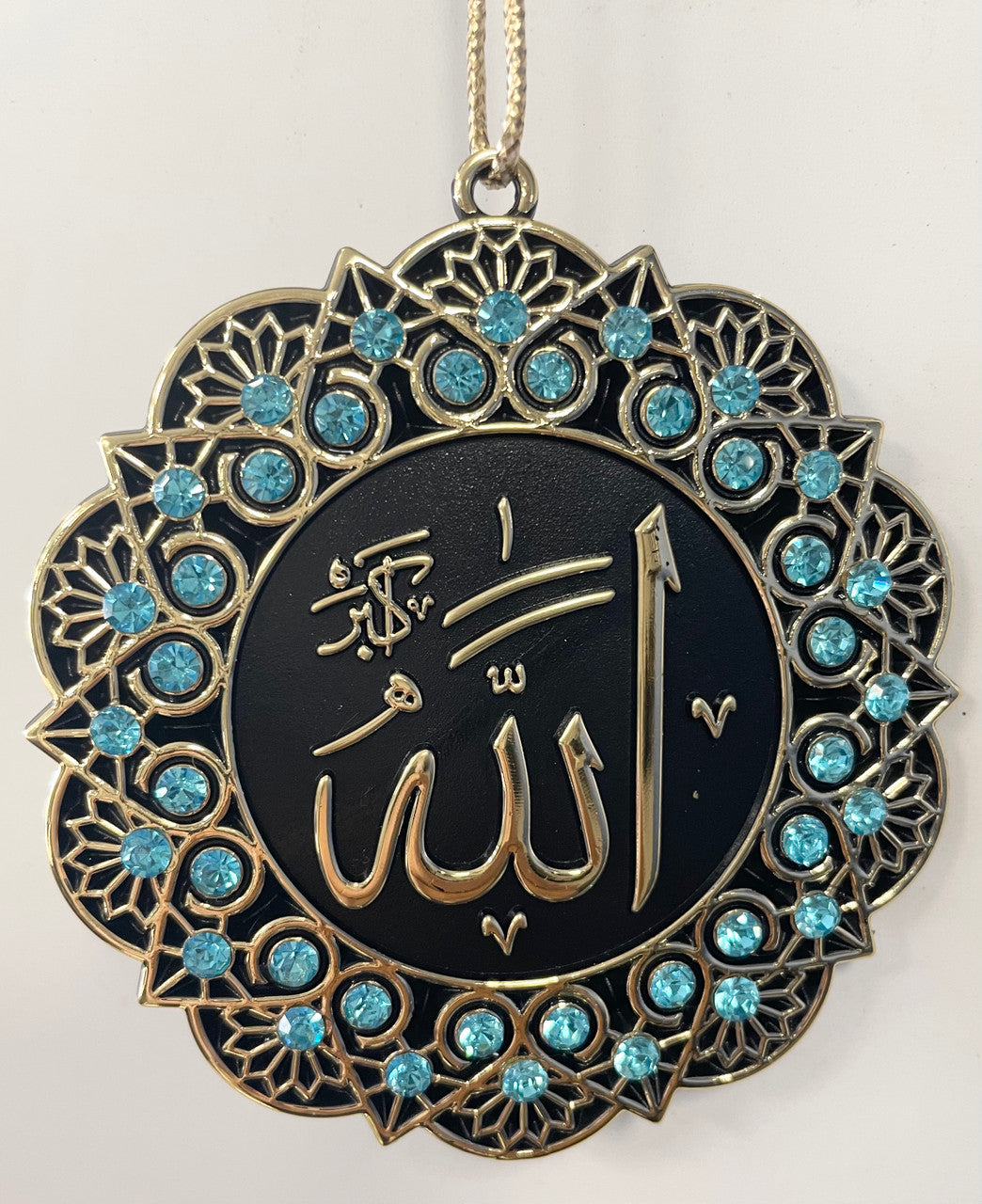 Hanging Ornament Allah/Mohammed (Marine & Gold)、mySite、topwebapps