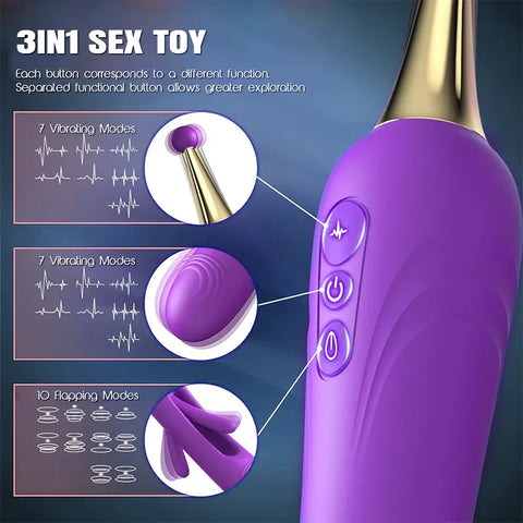 Replaceable Head G-Spot Vibrator