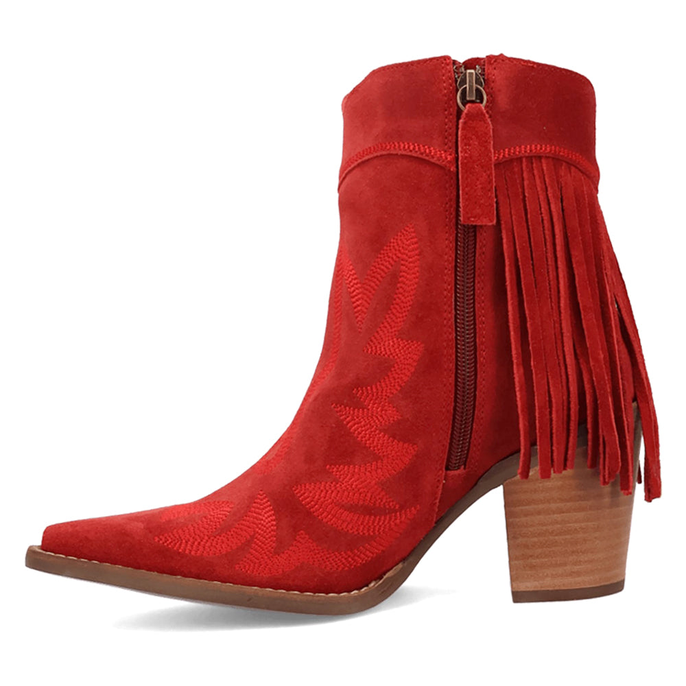 Wild Sage Fringe Snip Toe Zippered Cowboy Booties、mySite、gtrtttuynbv