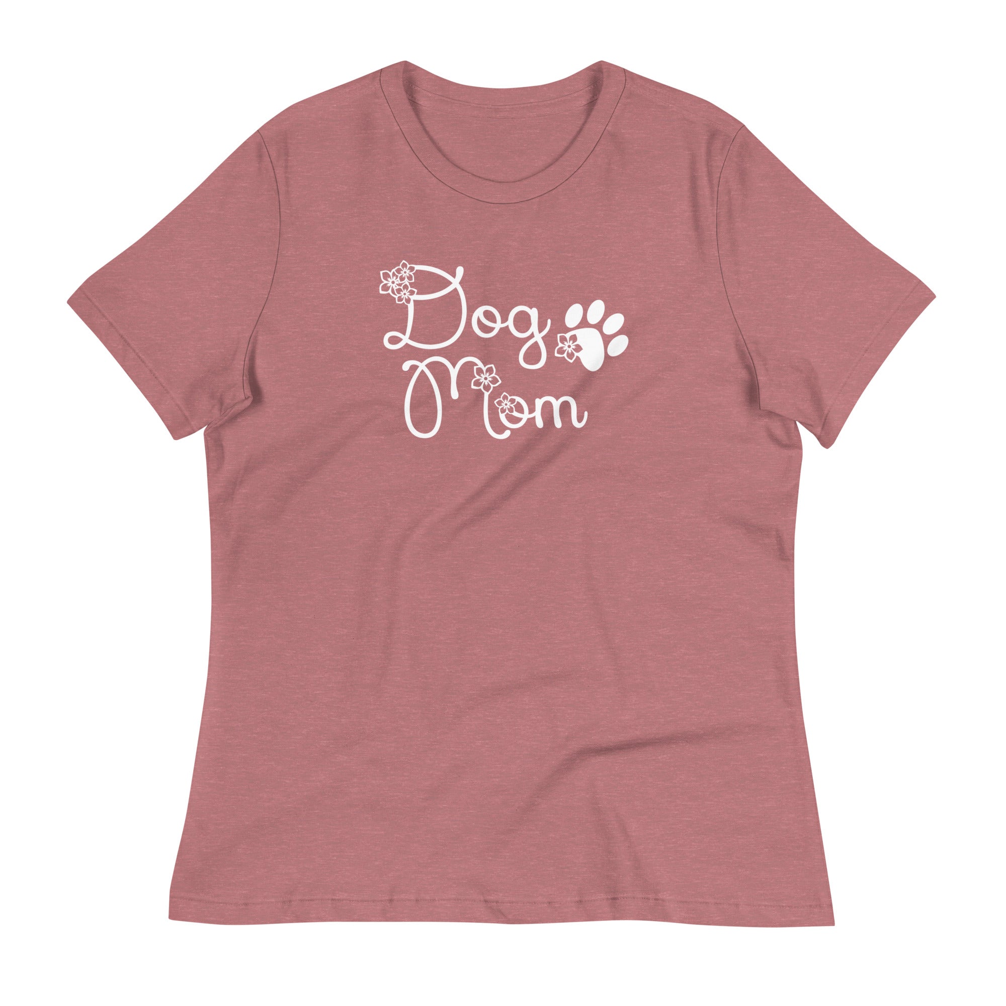 Dog Mom Relaxed T-Shirt、mySite、camillekostekn
