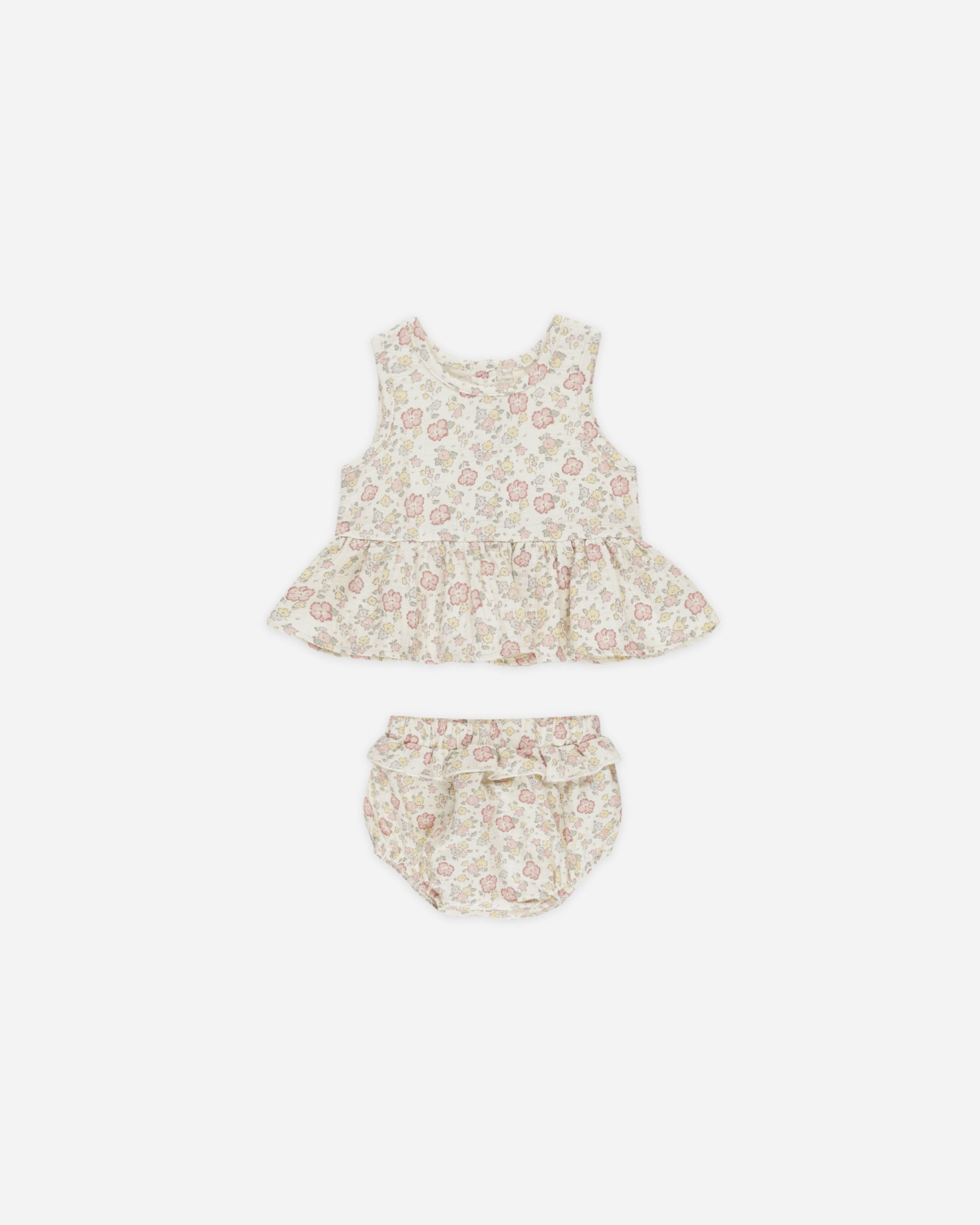  Sleeveless Peplum Set || Bloom、mySite、layawaytickets