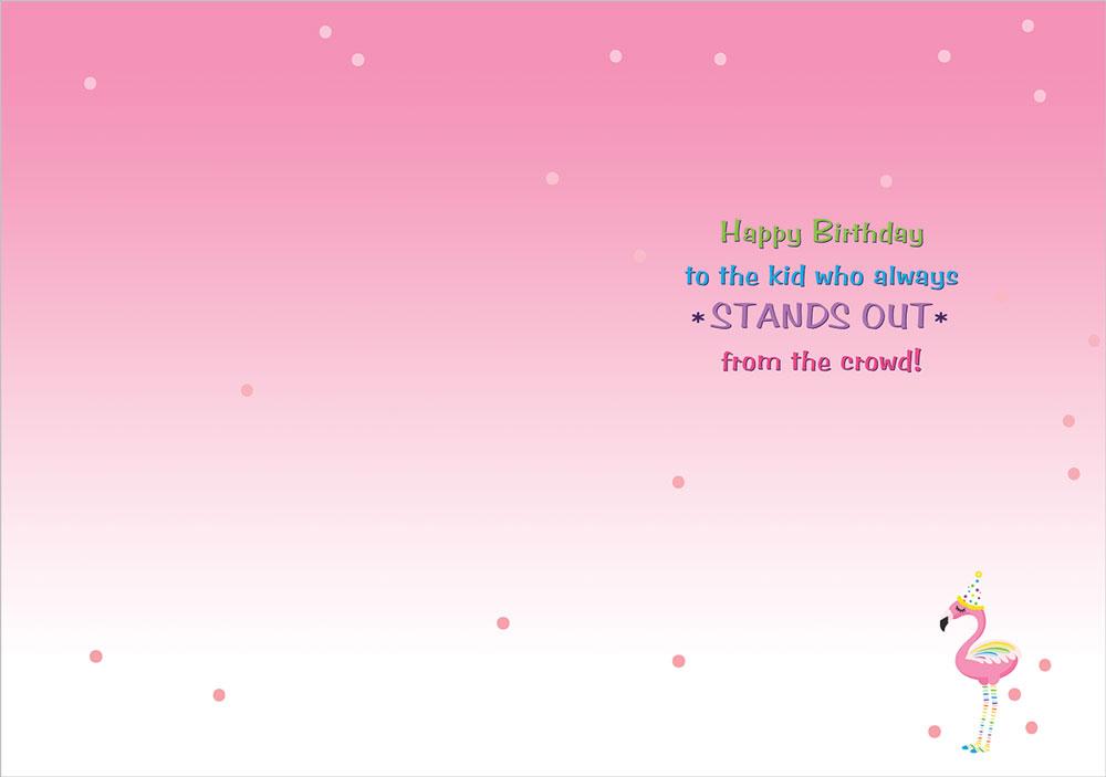  Note Card - One Of A Kind Flamingo、mySite、ghnorth