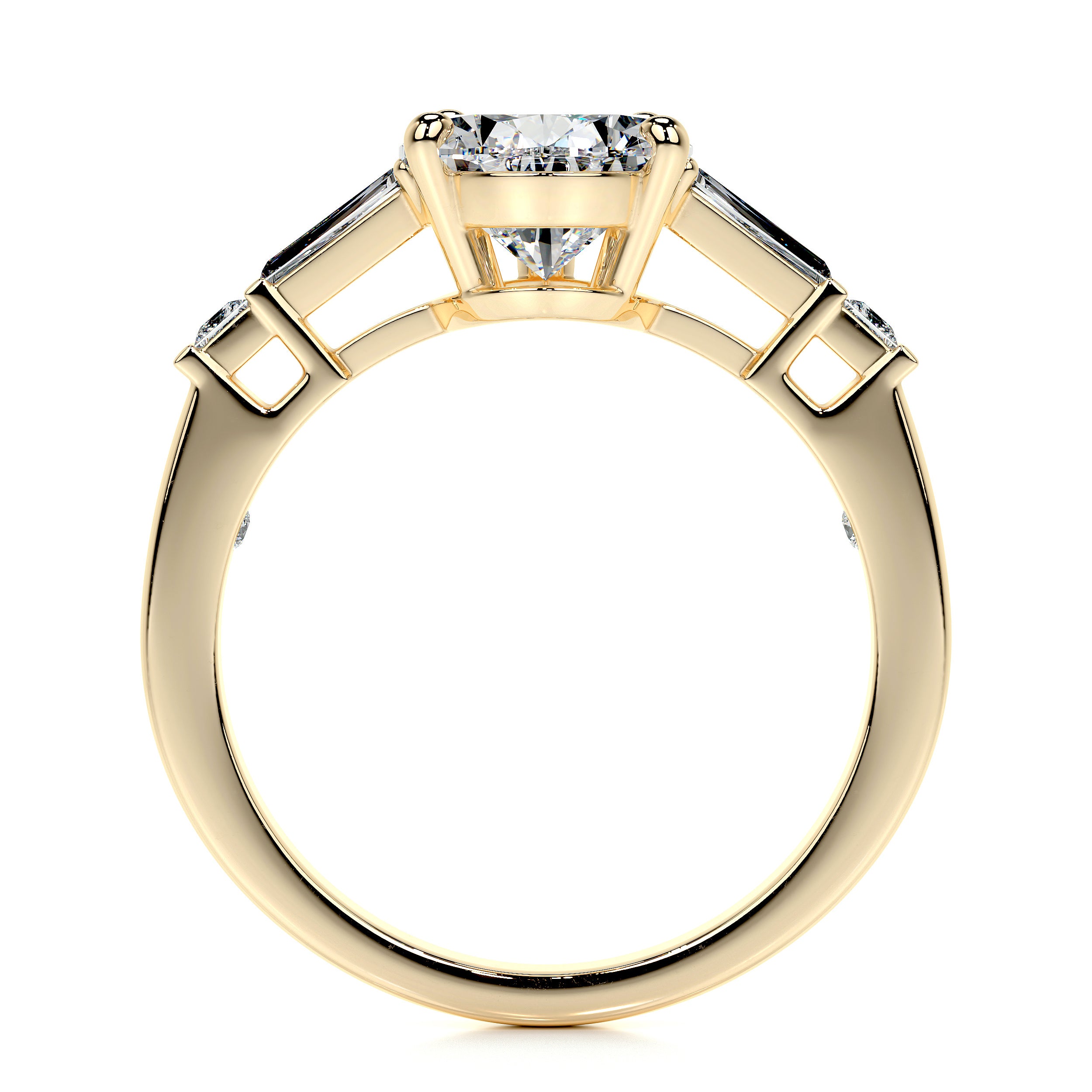 Keyshawna Lab Grown Diamond Ring -18K Yellow Gold、mySite、hinf8tx79