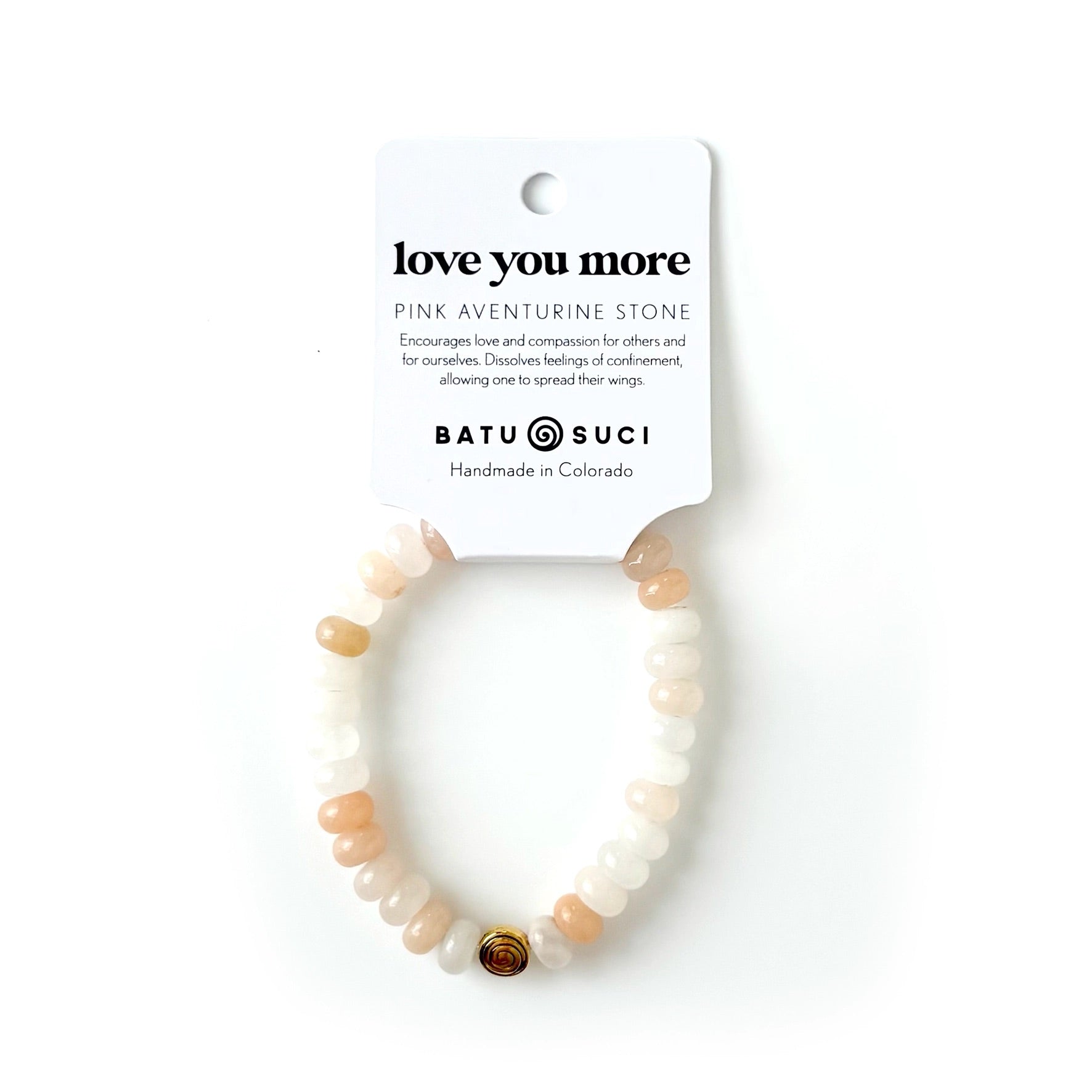 Love You More Rondelle Bracelet、mySite、g9winljtr