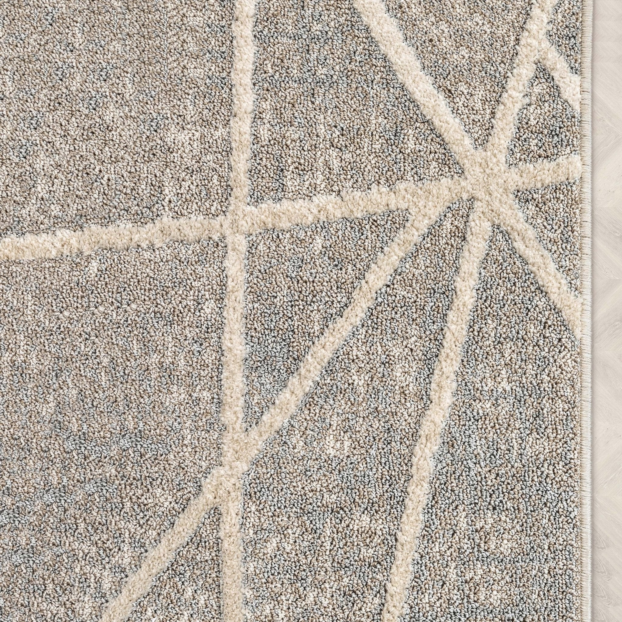 Custom Size Runner Telas Modern Geometric Lines Grey Choose Your Width x Choose Your Length Hallway Runner Rug、mySite、gigharbornorthrealestate