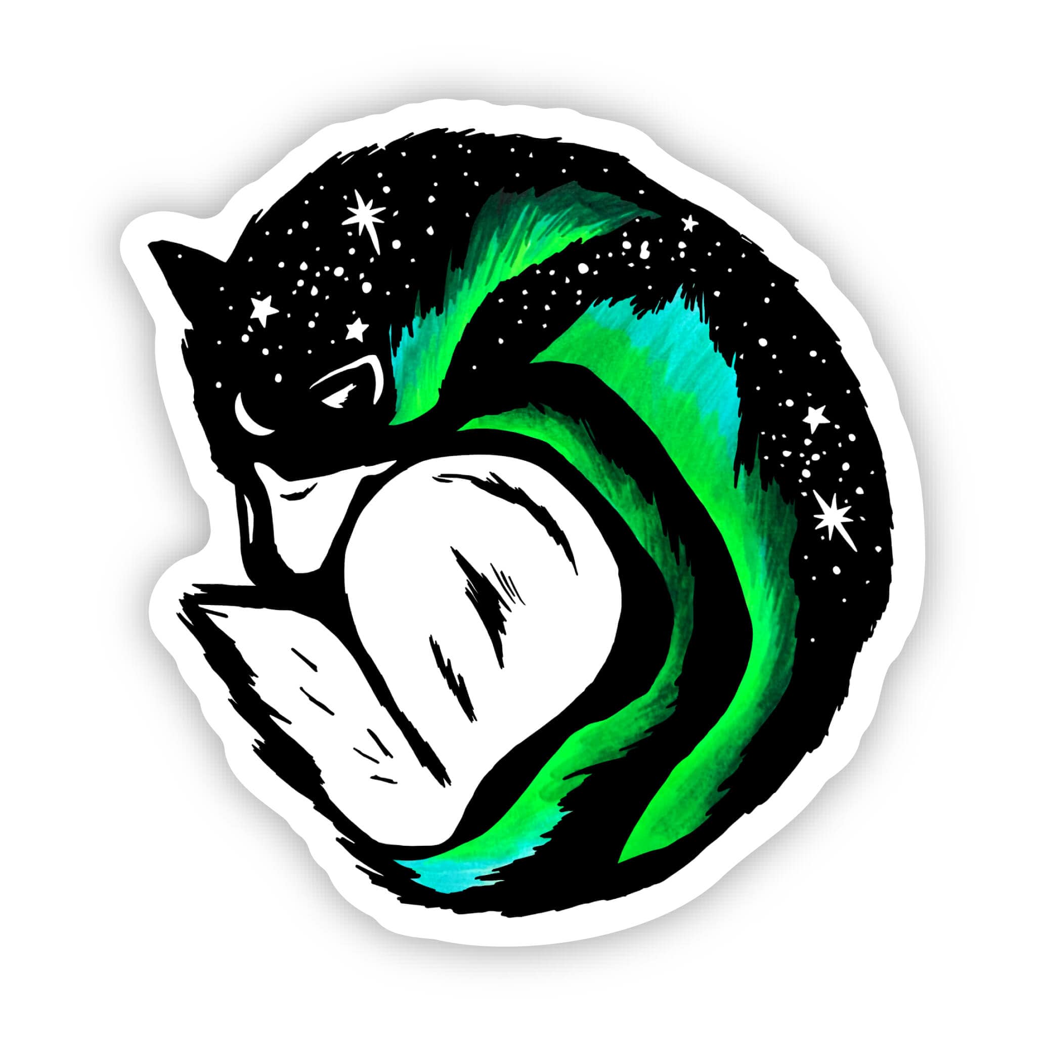  Fox constellation eska arora sticker、mySite、ghnorth