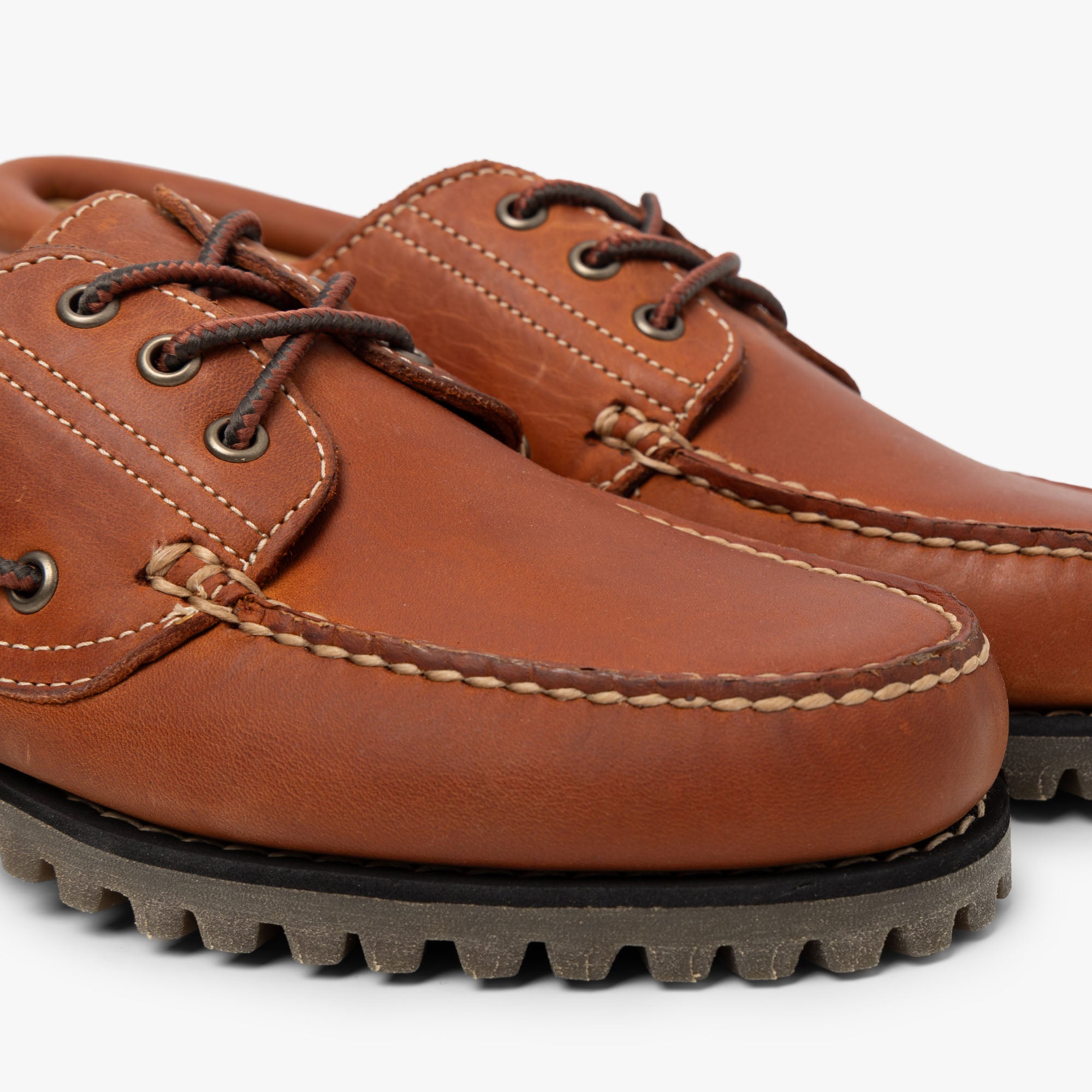  Timberland Authentic 3-Eye Boat Shoe / Orange Full Grain、mySite、merchandisen