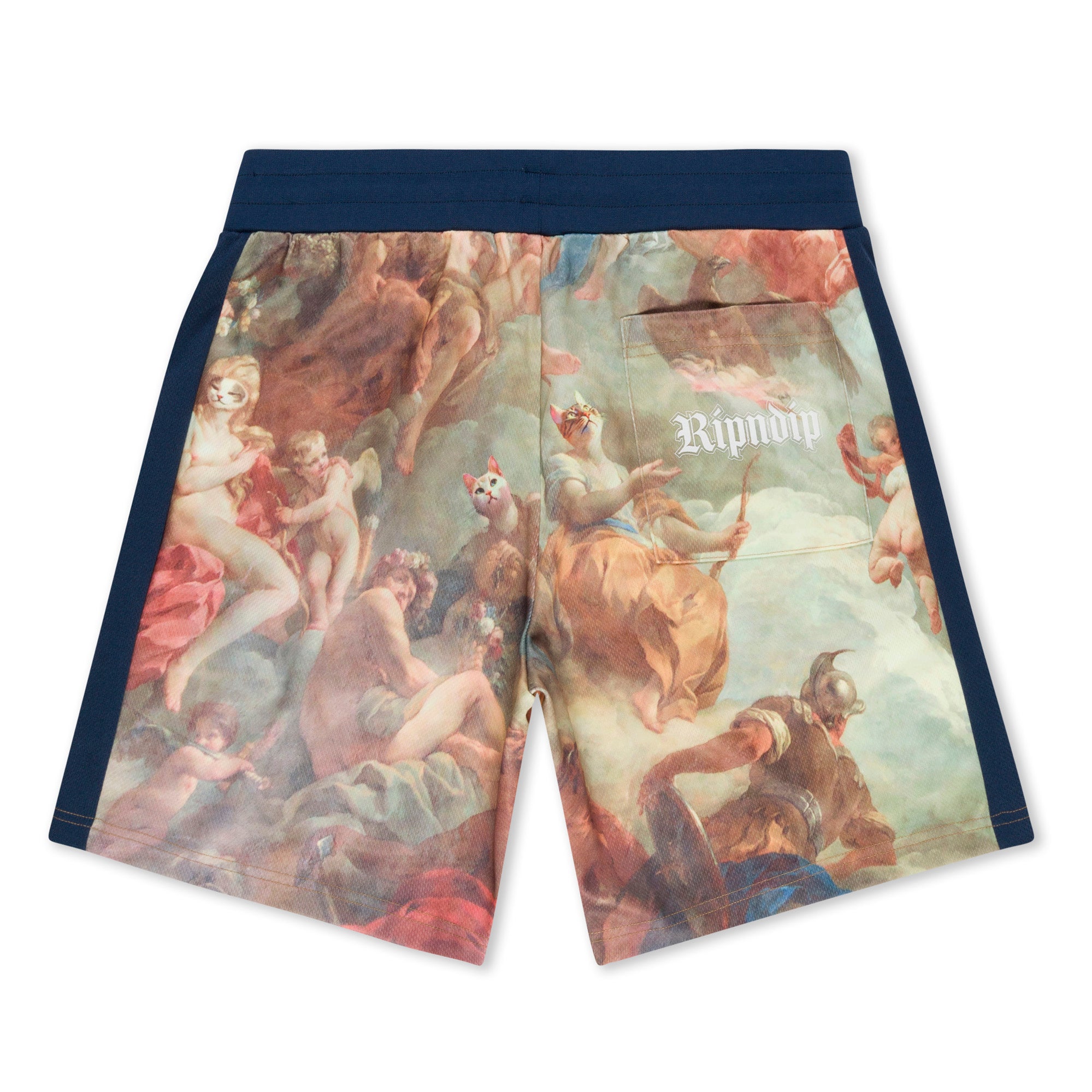  Heavens Waiting Soccer Shorts (Navy Multi)、mySite、merchandisen