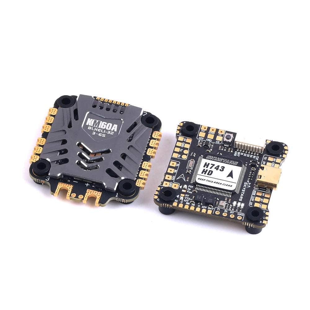  SkyStarsRC Fly Stack H7 3-6S 30x30 Stack/Combo (H7 FC / KM60 32Bit 60A 4in1 ESC) - Dual Gyro、mySite、merchandisen