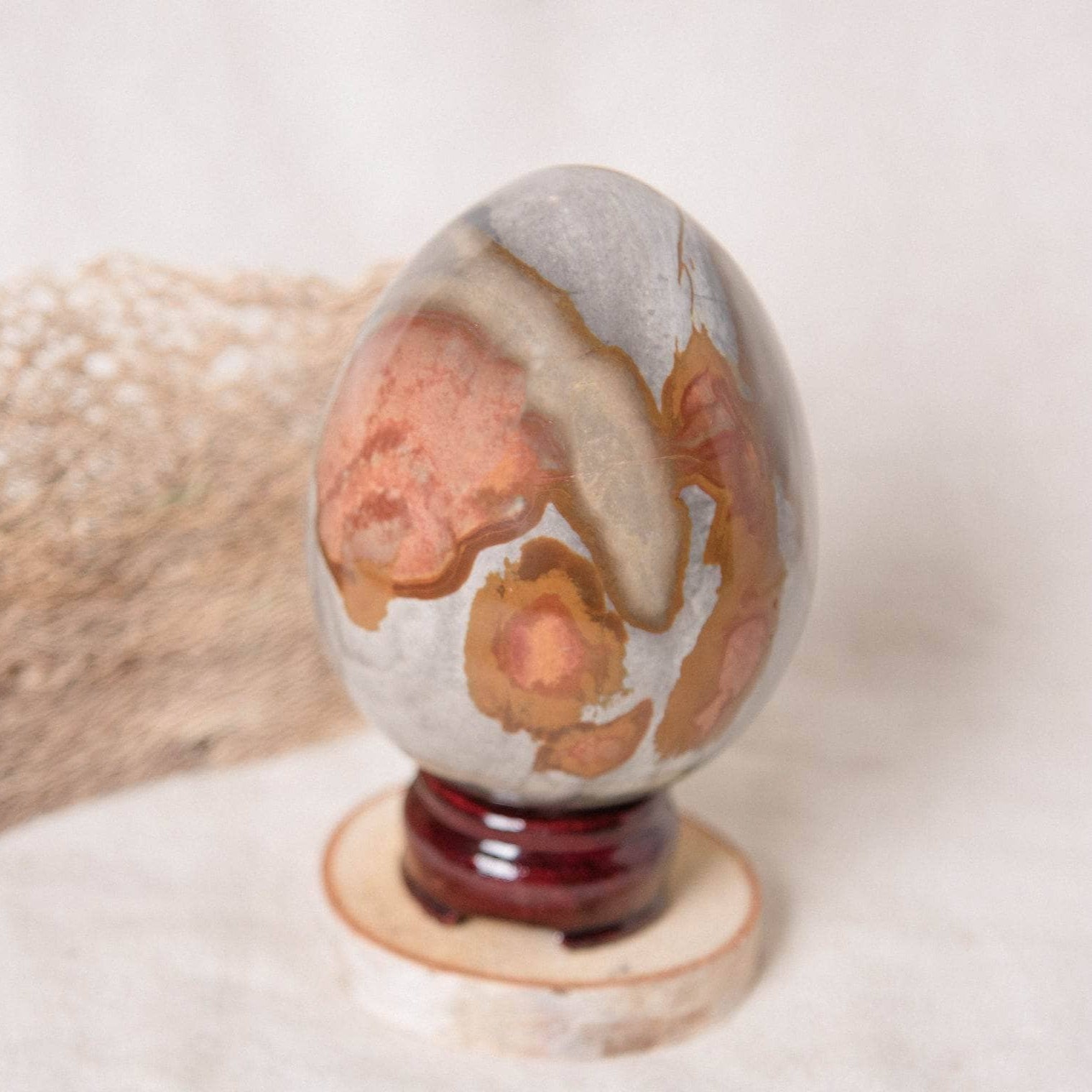 Polychrome Jasper Eggs - AAA Premium Quality、mySite、hinf8tx79