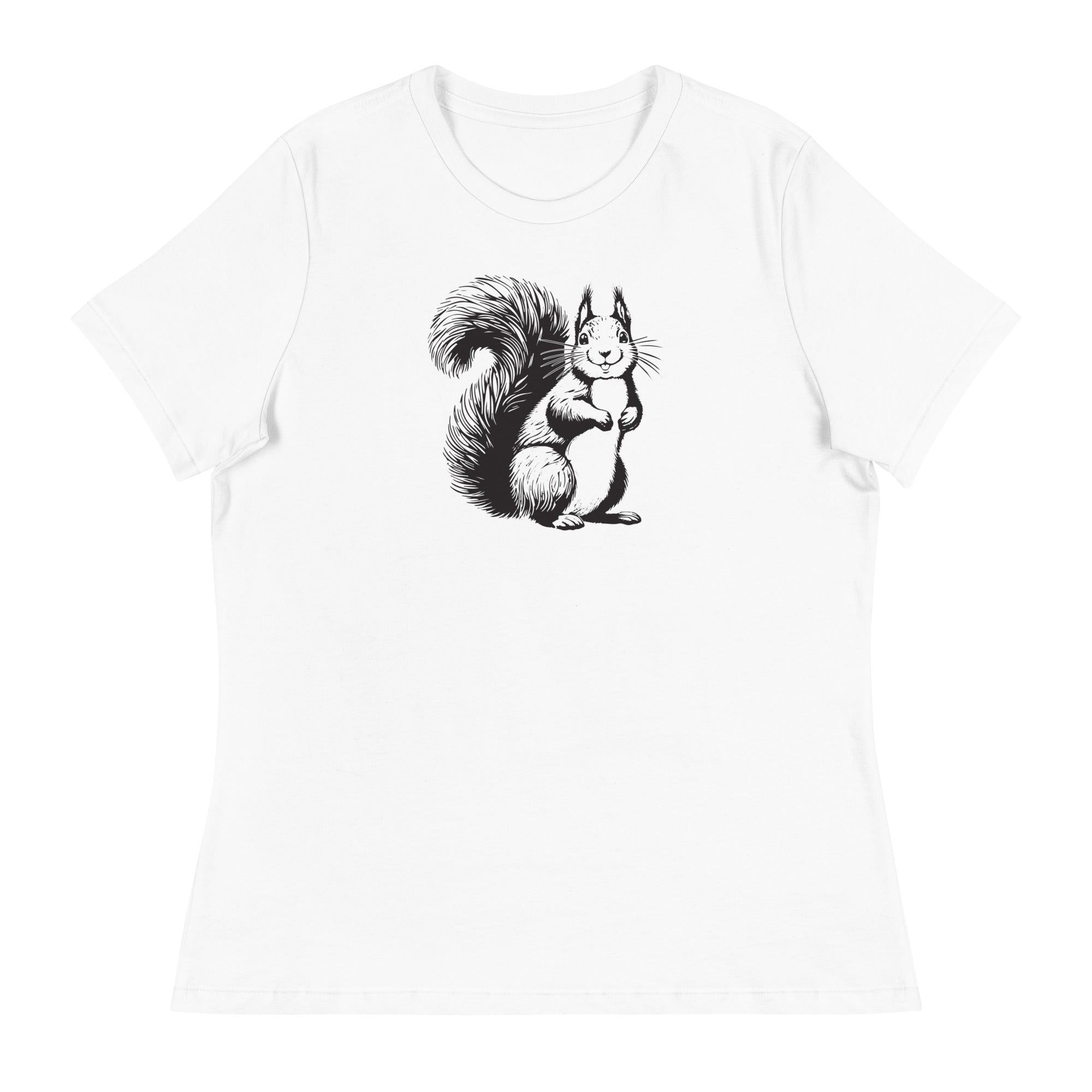 Sweet Squirrel Women's Relaxed T-Shirt、mySite、camillekostekn