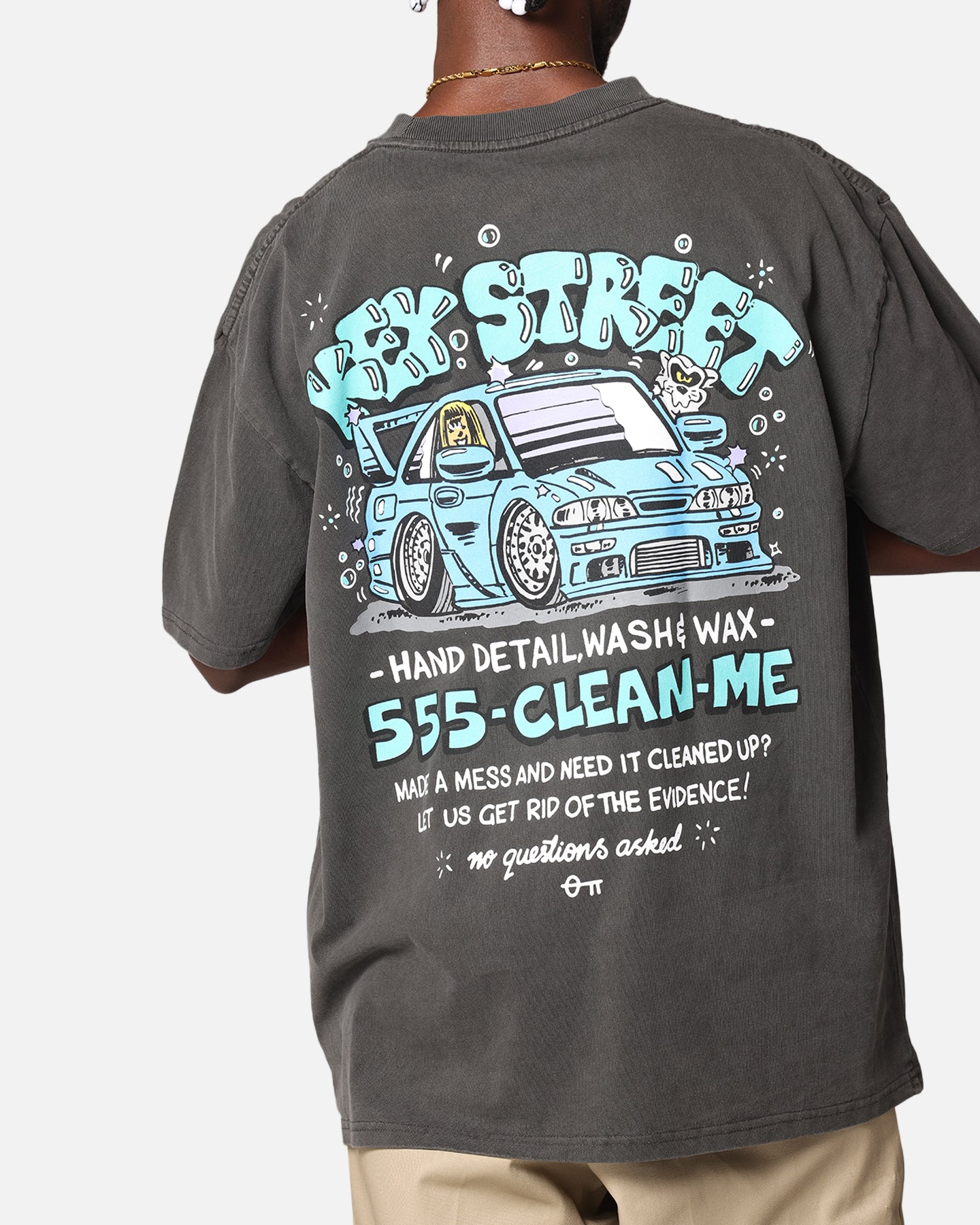 Key Street Car Wash T-Shirt Black Wash、mySite、zt4zffjzw