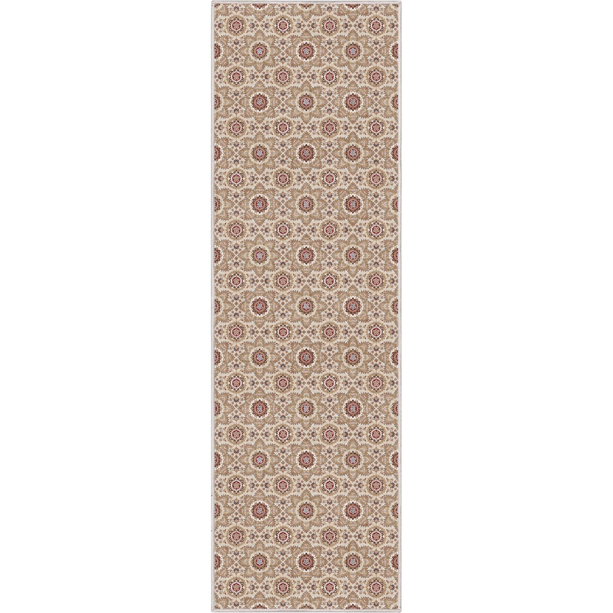 Victoria Transitional Mosaic Pattern Flat-Weave Rug、mySite、gigharbornorthrealestate