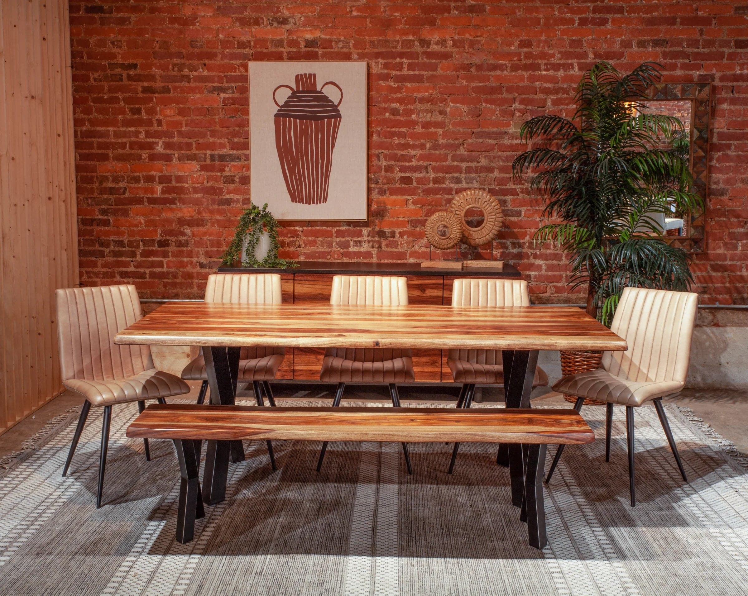 Elliston Sheesham Dining Table、mySite、neckold