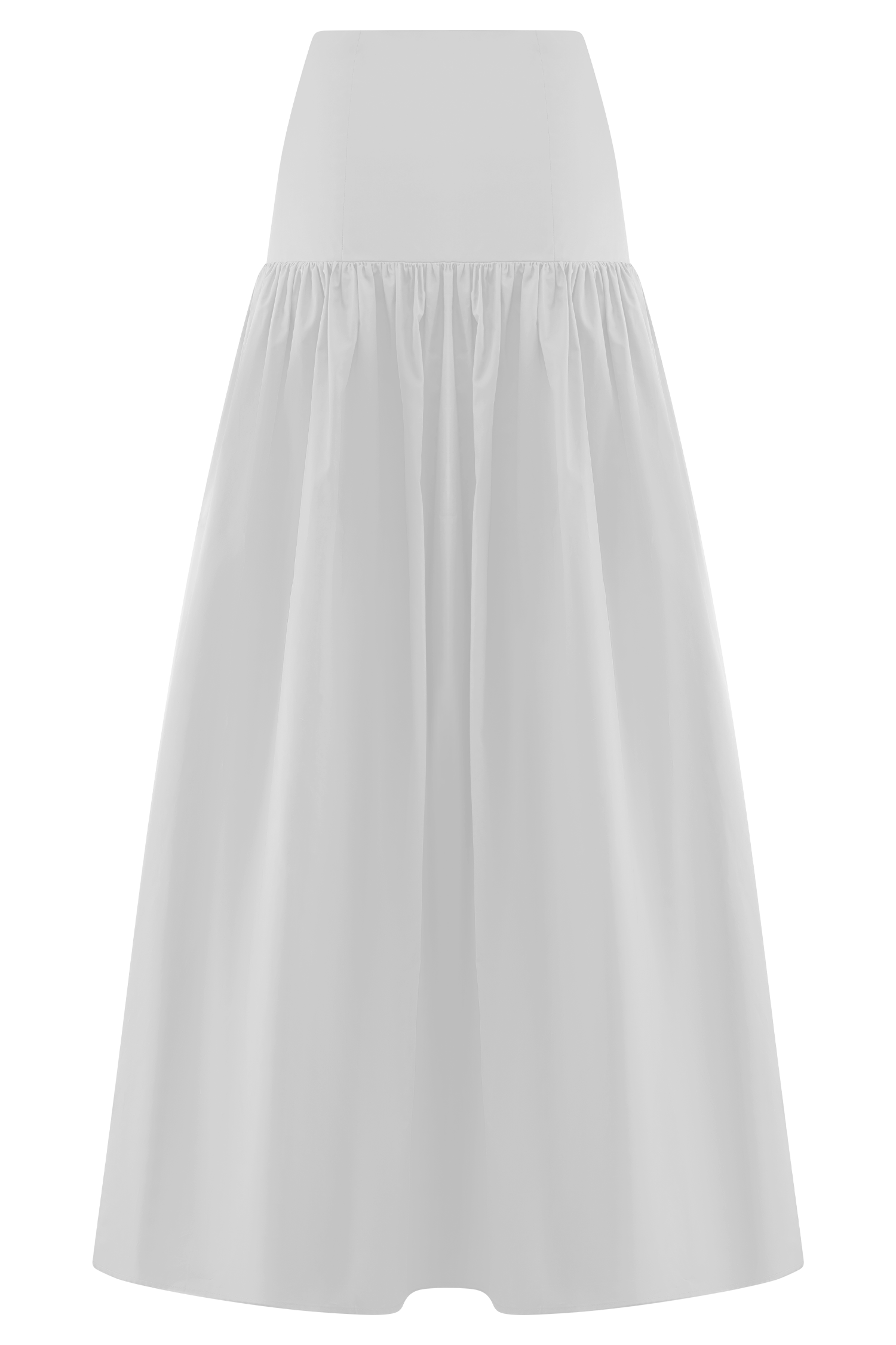 Autumn Maxi Skirt - White、mySite、solidvoid