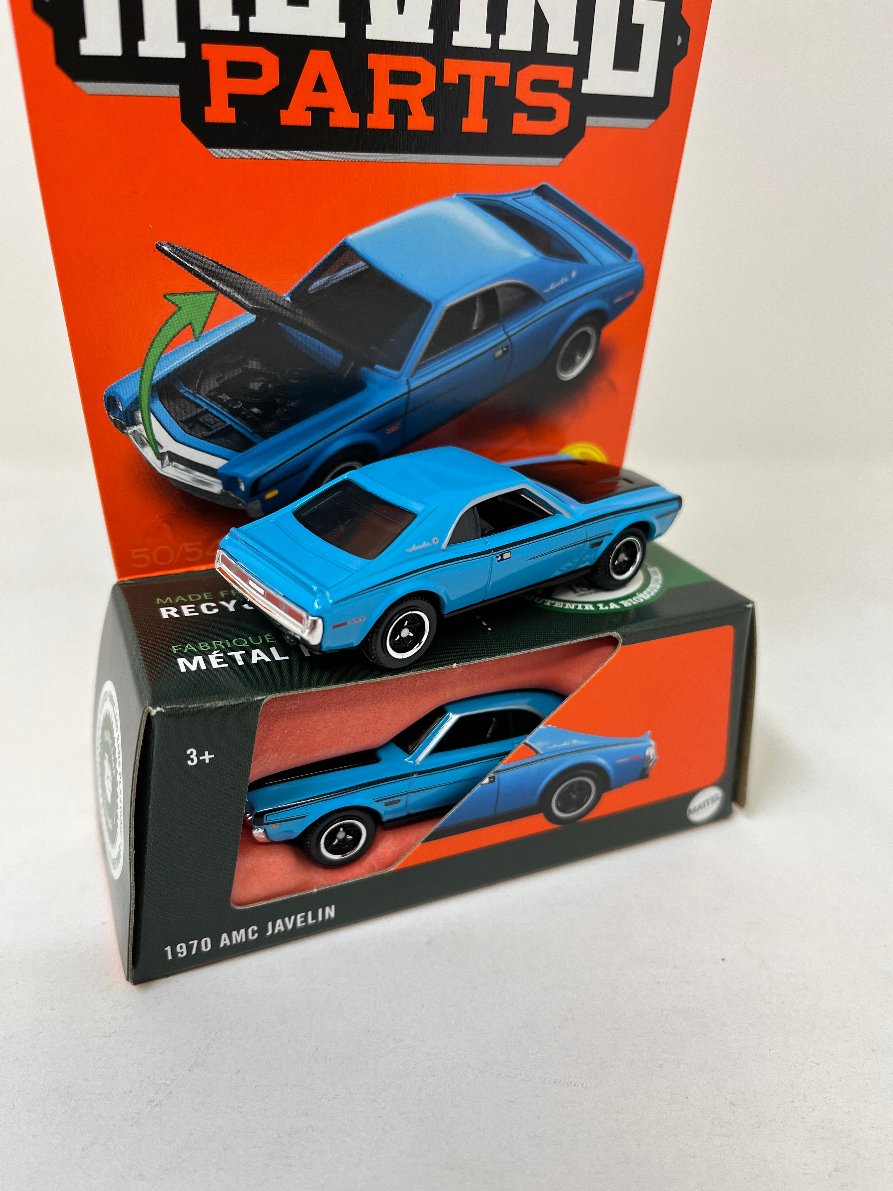 1970 AMC Javelin * Blue * 2024 Matchbox Moving Parts Case L、mySite、hgirdovlk