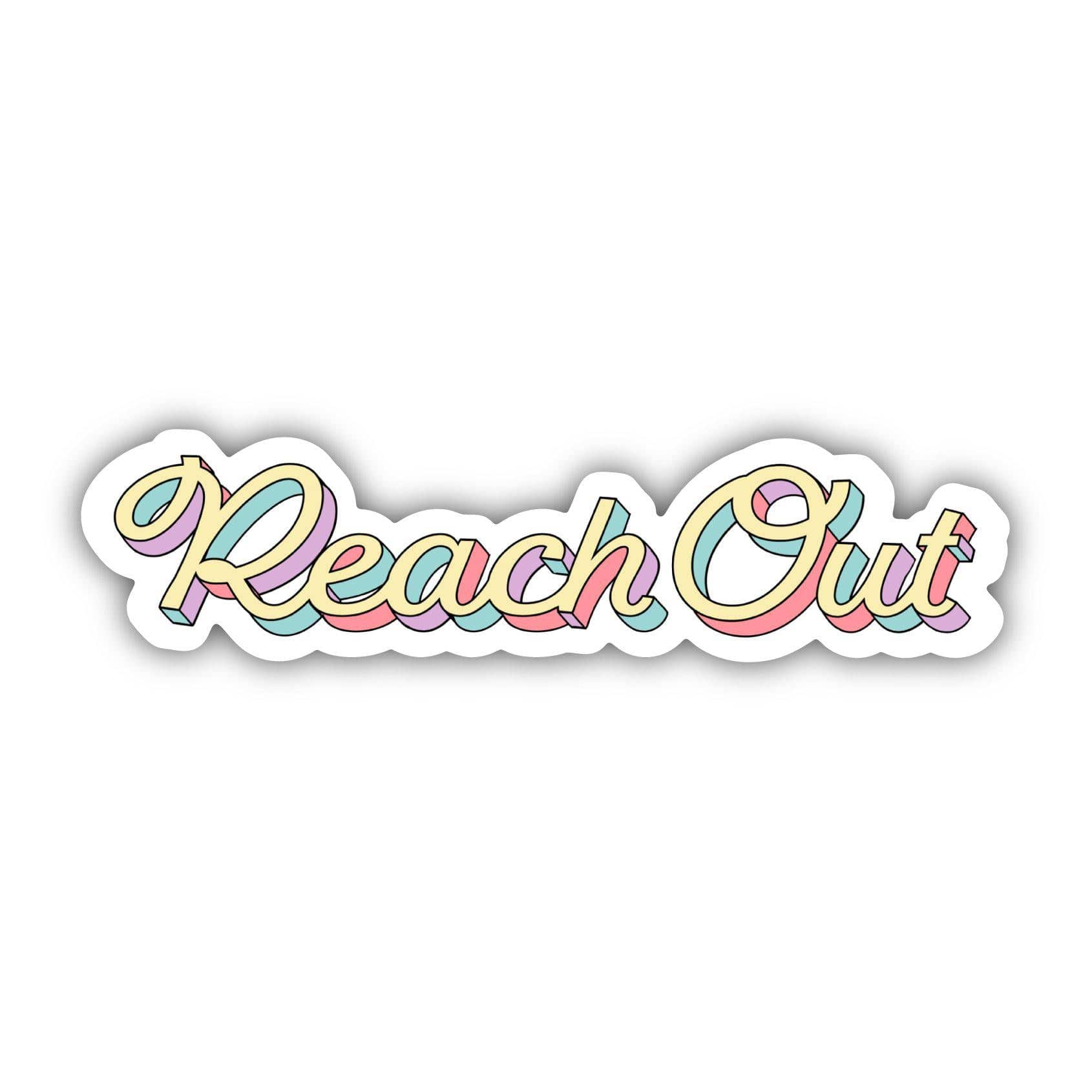  Reach Out Mental Health Sticker、mySite、elrpsem3k