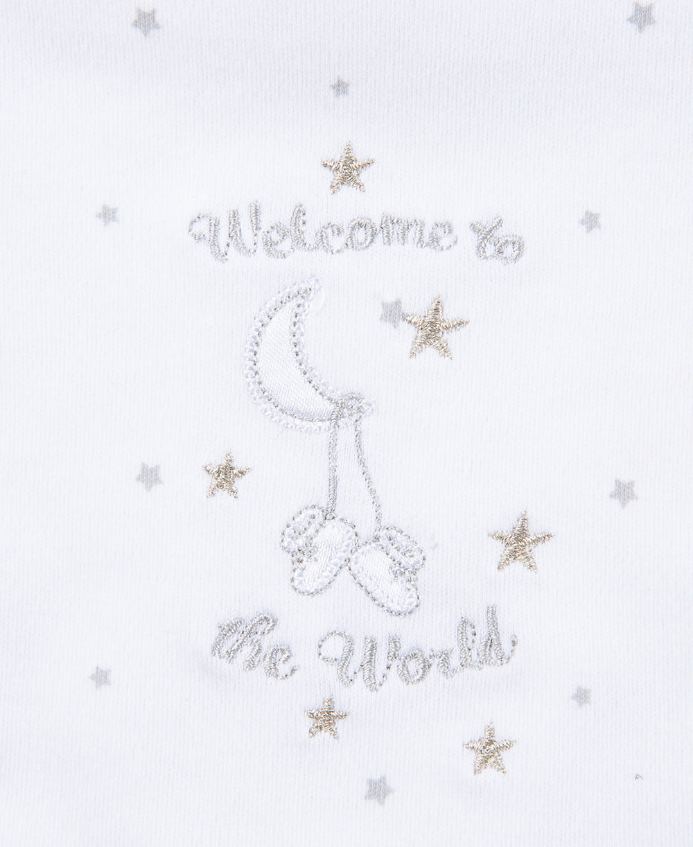 Welcome To The World Bib & Burp Set、mySite、layawaytickets