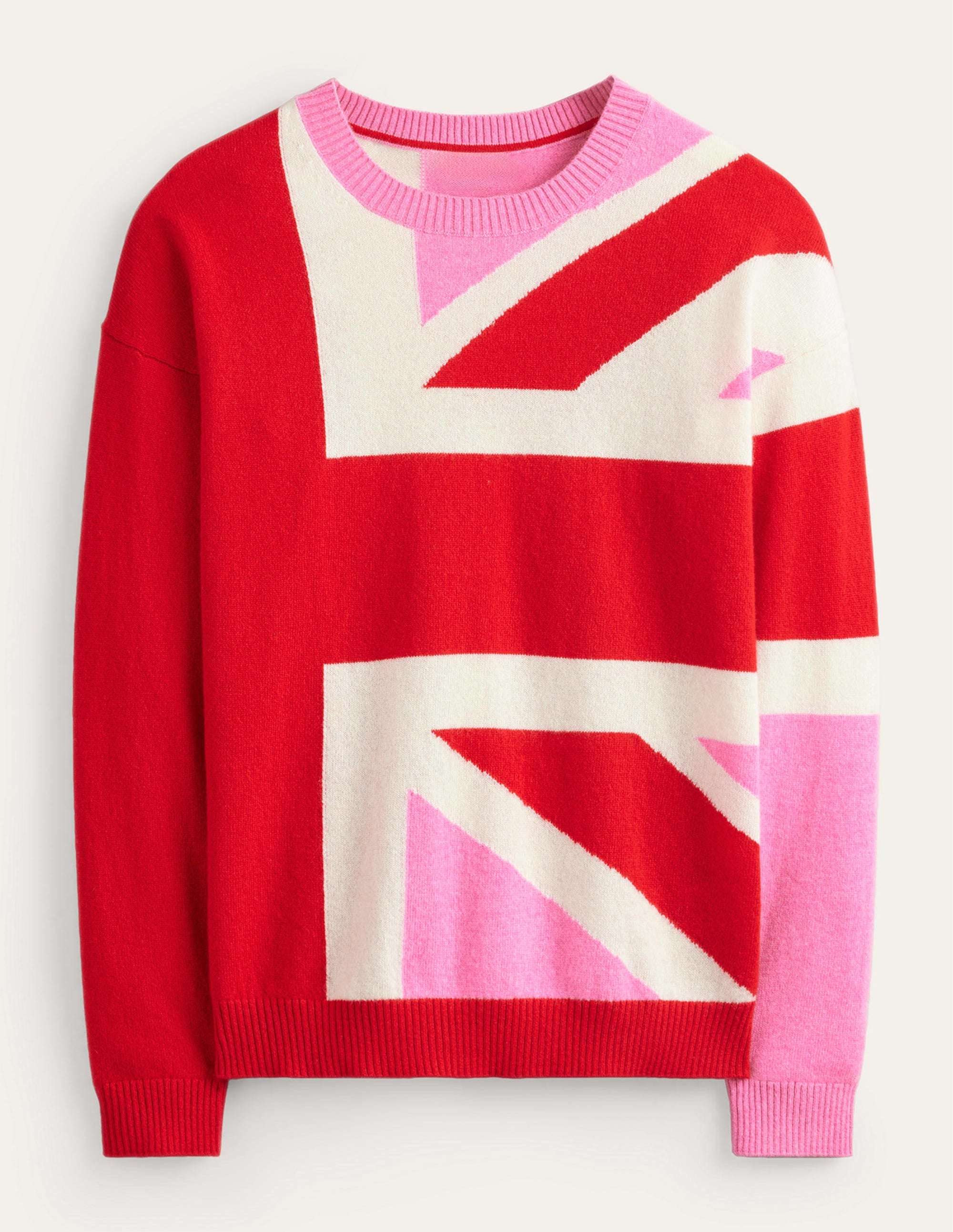  Lydia Cashmere Jumper-Cherry Blossom Melange、mySite、ashleygrahame