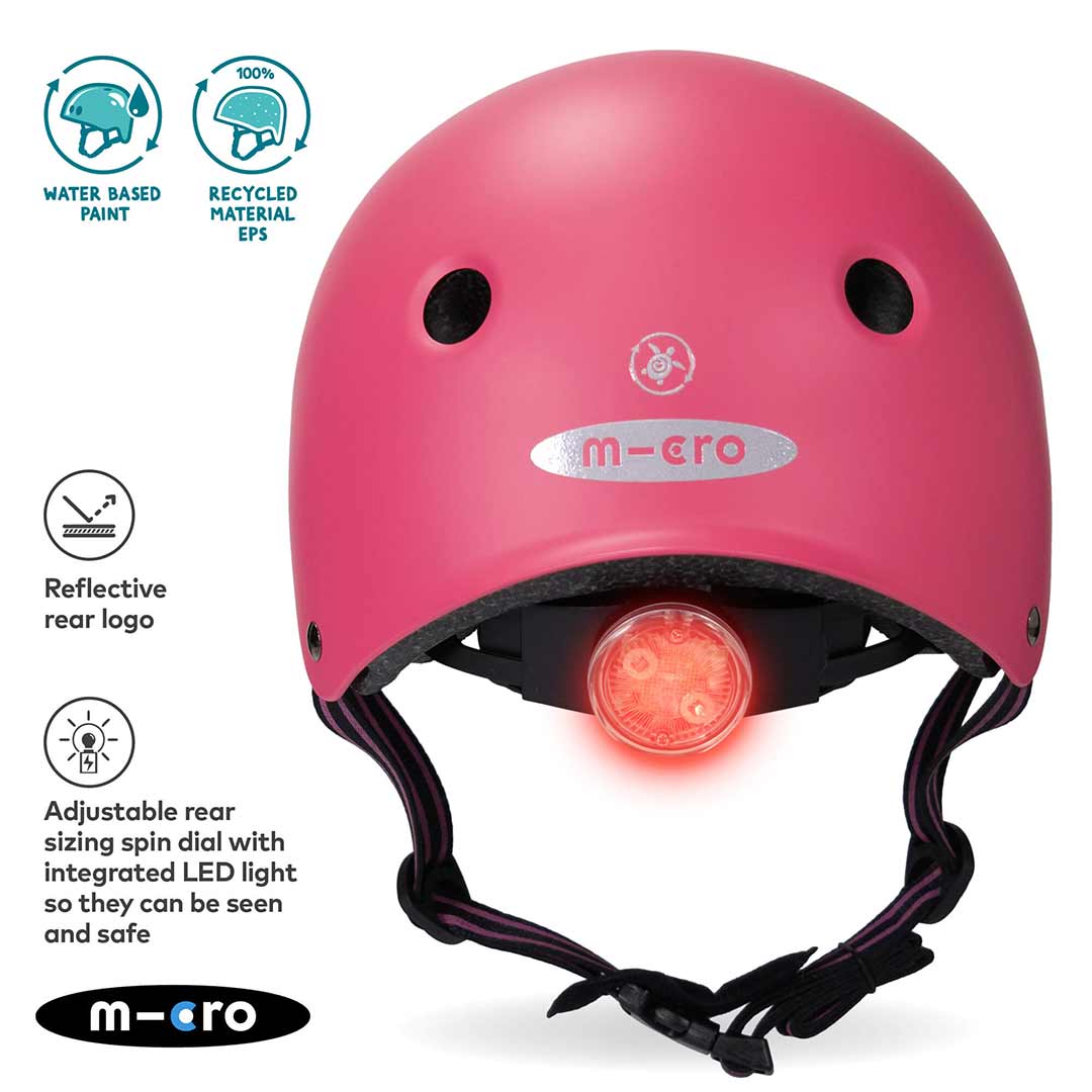  Micro Scooters Eco Matt Helmet - Pink、mySite、merchandisen