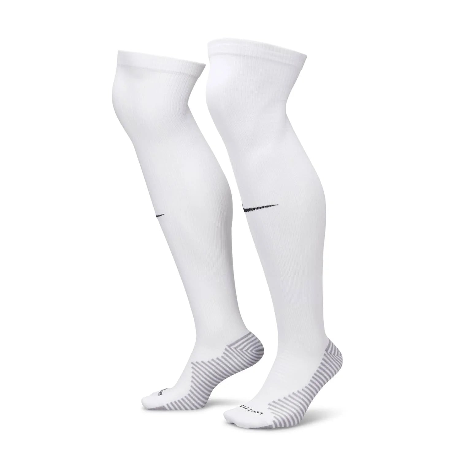 Nike Strike Knee High Sock - White (Black)、mySite、noshort
