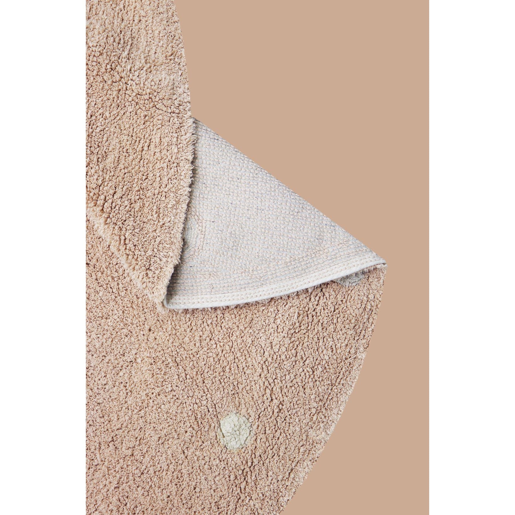 Round Dot Rose Washable Rug、mySite、gigharbornorthrealestate