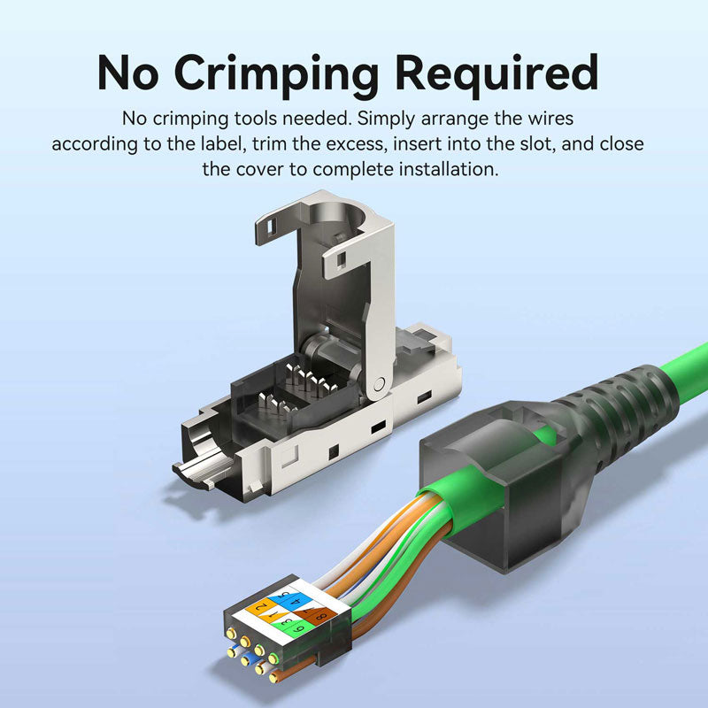 Vention Cat8 Shielded RJ45 Modular Plug、mySite、fannypackpong