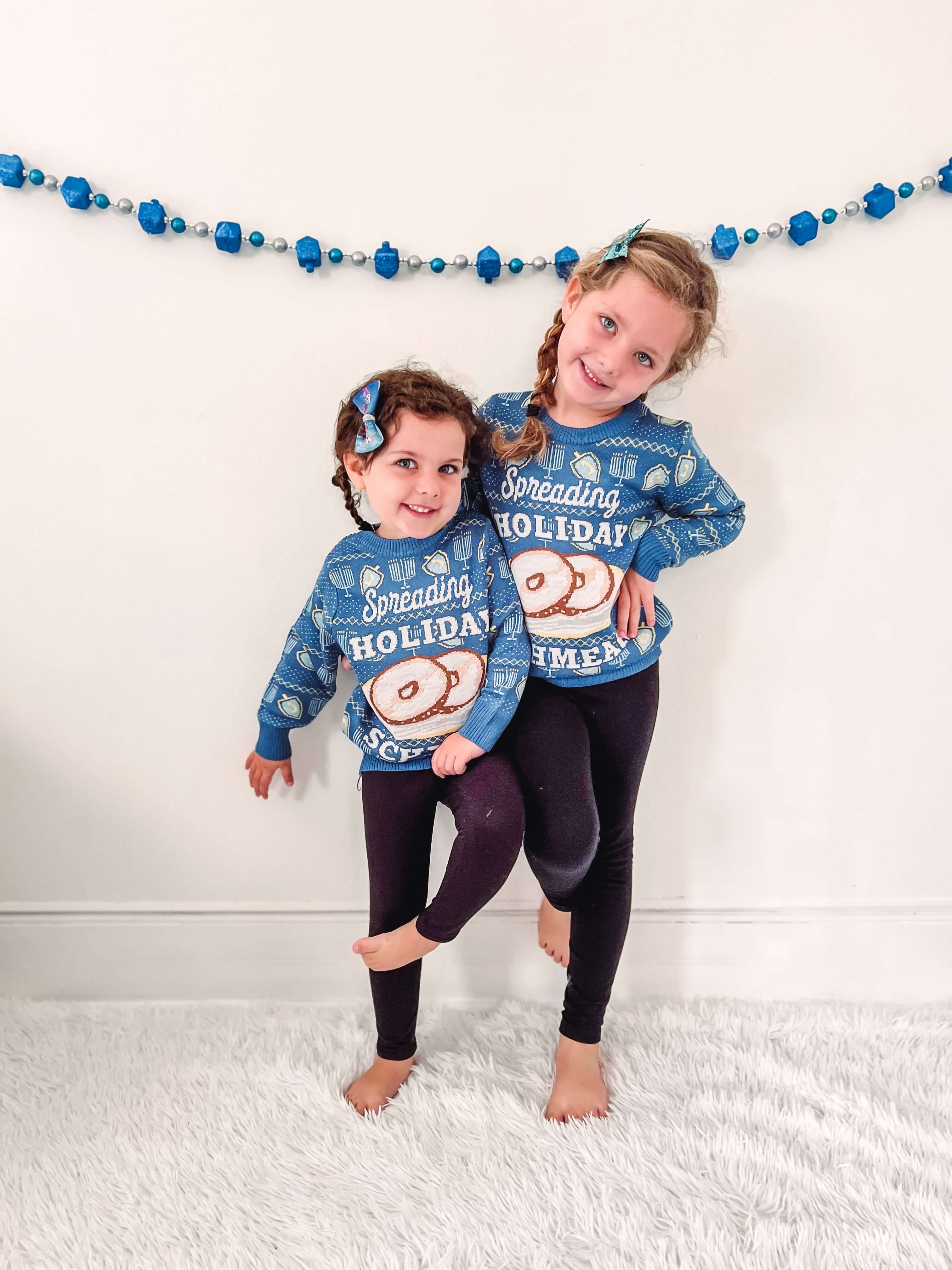 Baby/Toddler Spreading Holiday Schmear Sweater By Tipsy Elves + ModernTribe (Sizes 3-6M - 4T)、mySite、topwebapps