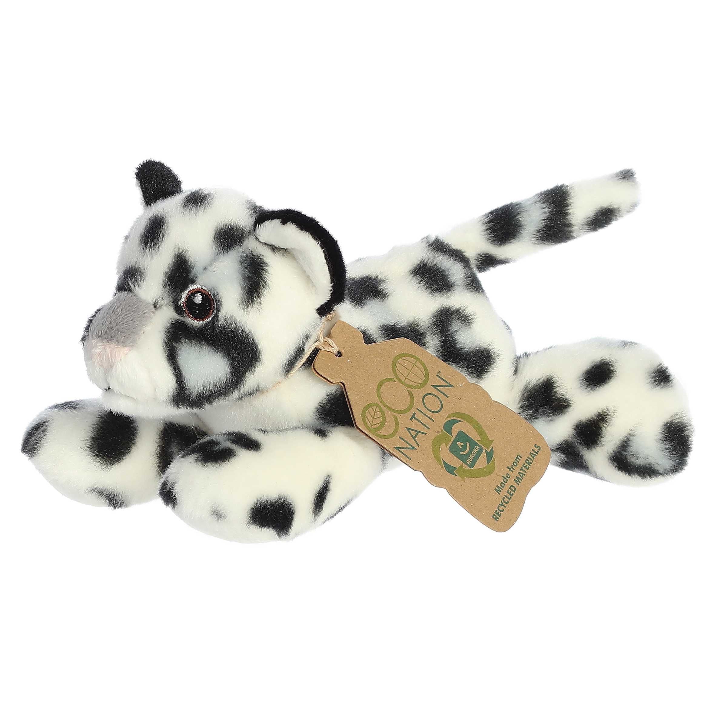 Aurora® - Eco Nation™ - Eco Softies™ - 8 Snow Leopard、mySite、g9winljtr