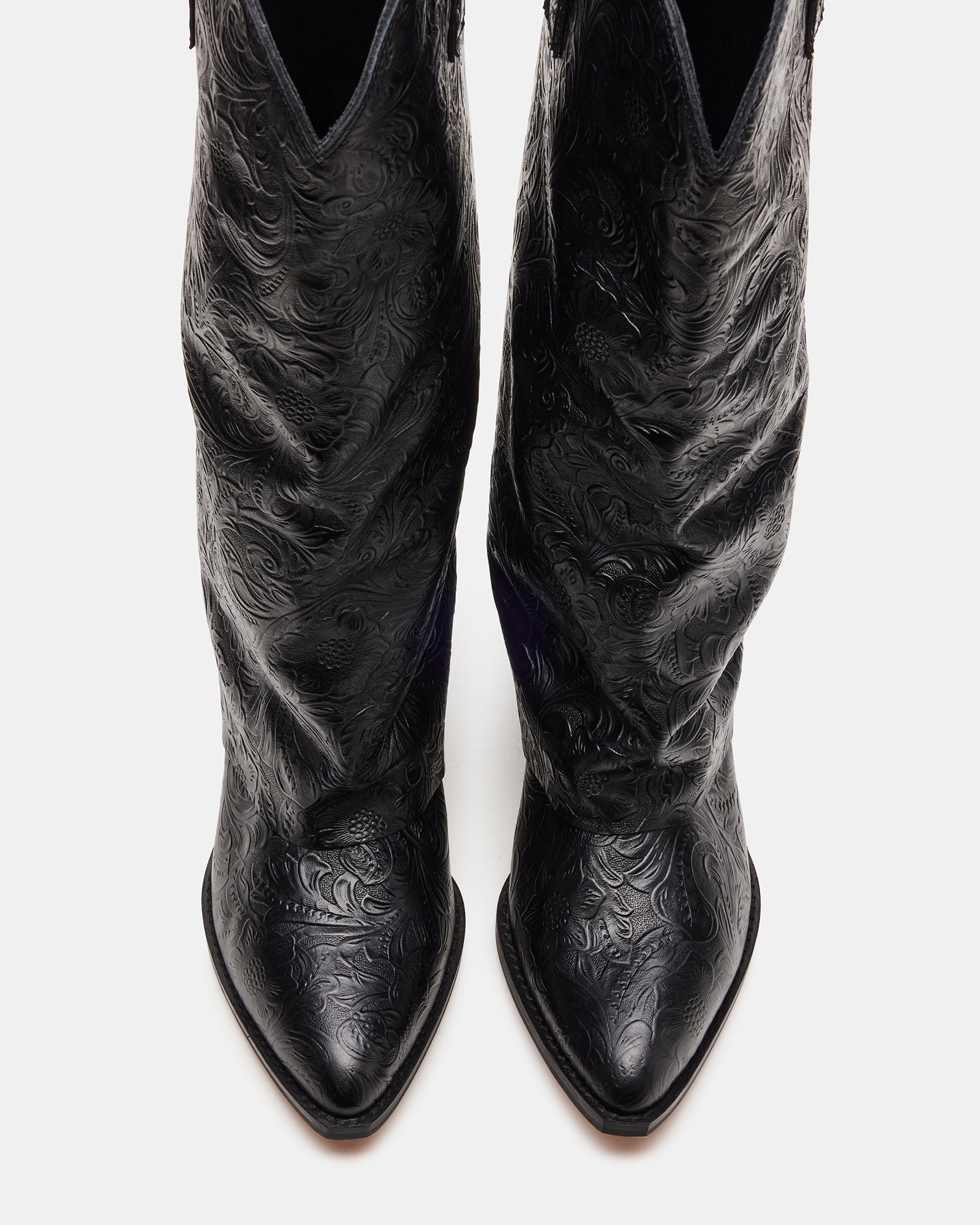 SORVINO EMBOSSED BLACK LEATHER、mySite、gtrtttuynbv