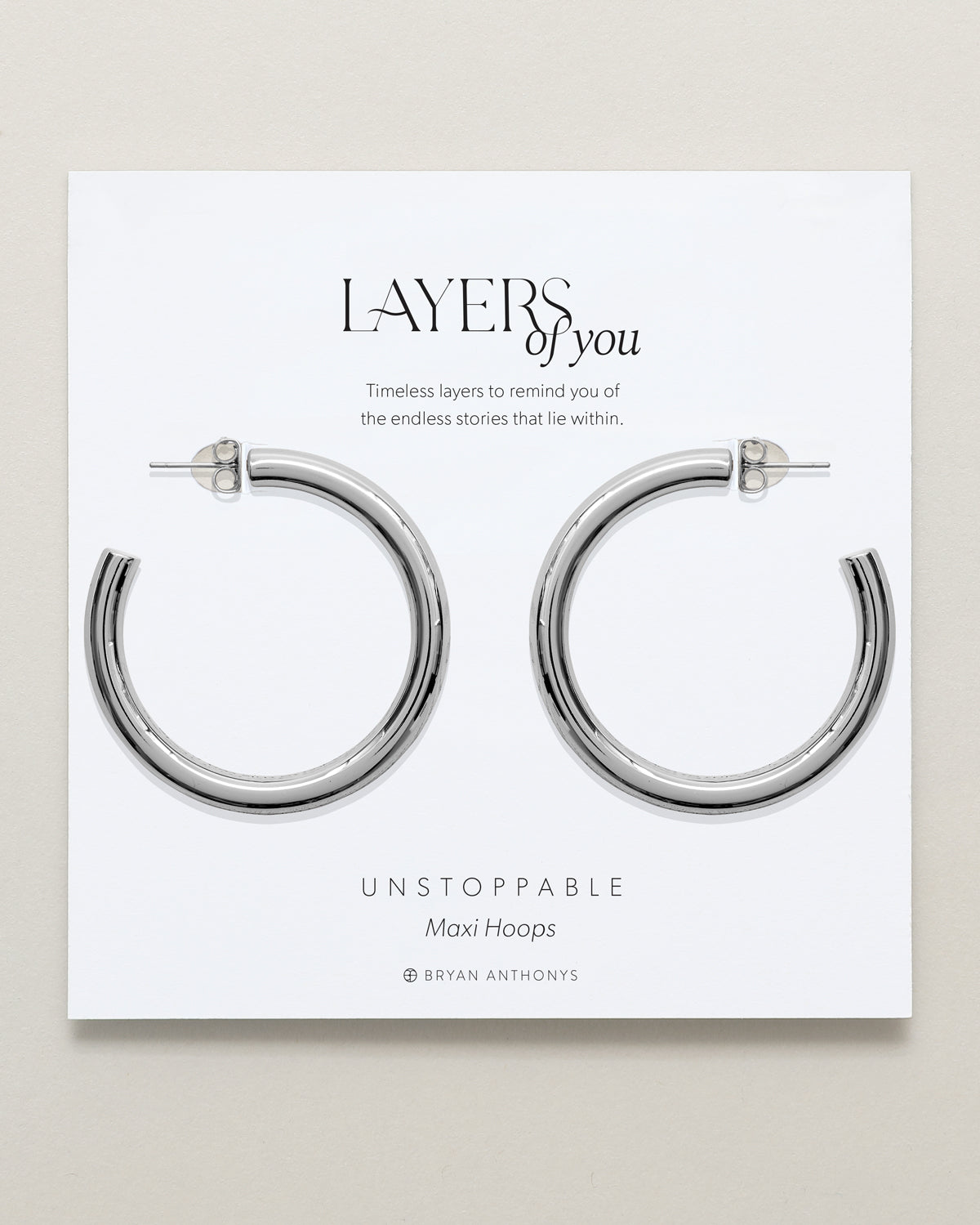 Unstoppable Maxi Hoop Earrings、mySite、hinf8tx79