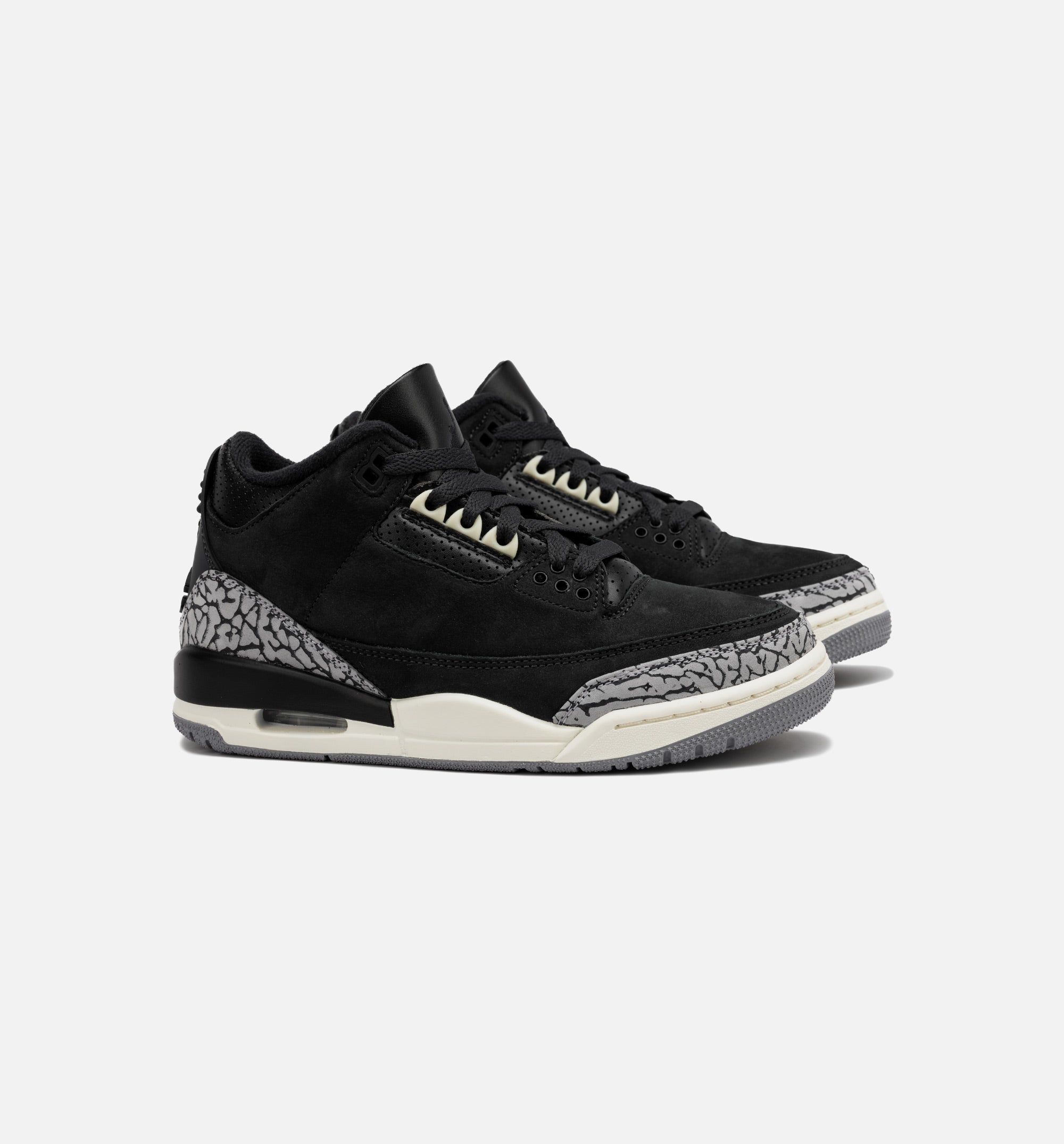 Air Jordan 3 Retro Off Noir Womens Lifestyle Shoe- Off Noir/Black Coconut Milk/Cement Grey、mySite、dreamappss