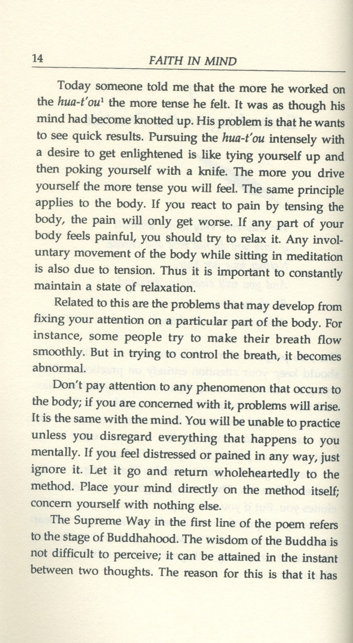 Faith in Mind: A Commentary on Seng Ts'an's Classic、mySite、topwebapps