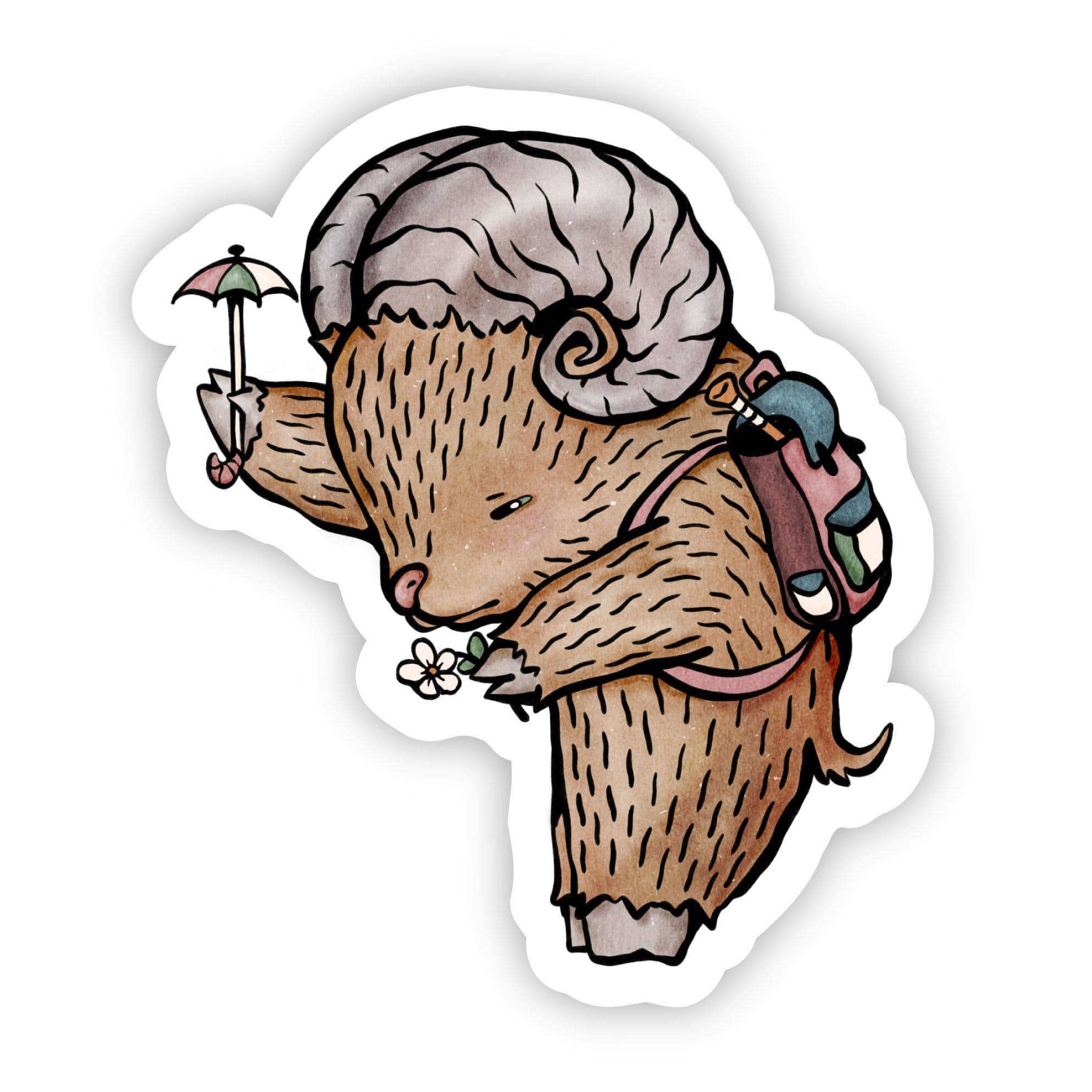  Goat the Protector Sticker、mySite、elrpsem3k